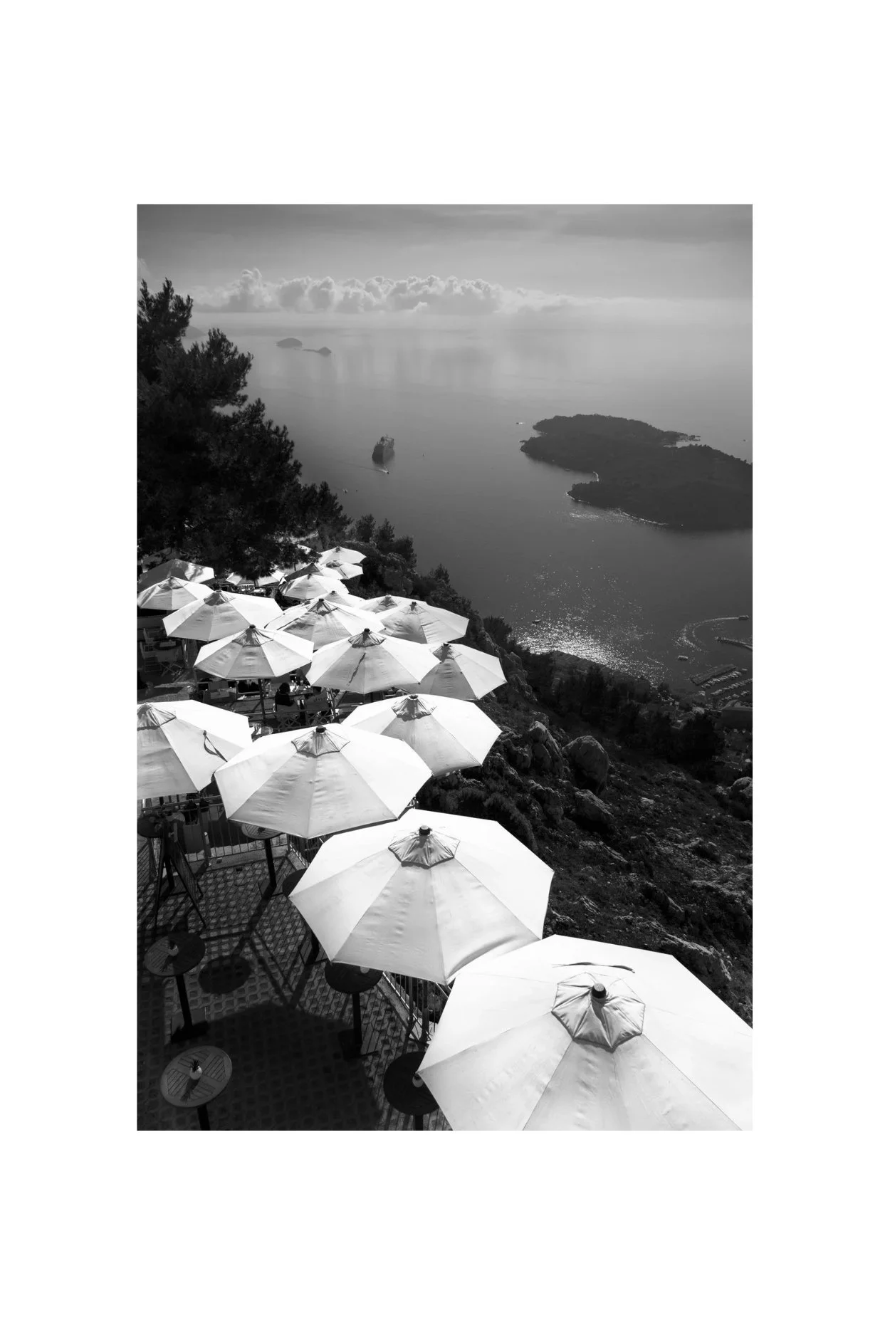 Cascading Umbrellas, Dubrovnik | Photograph