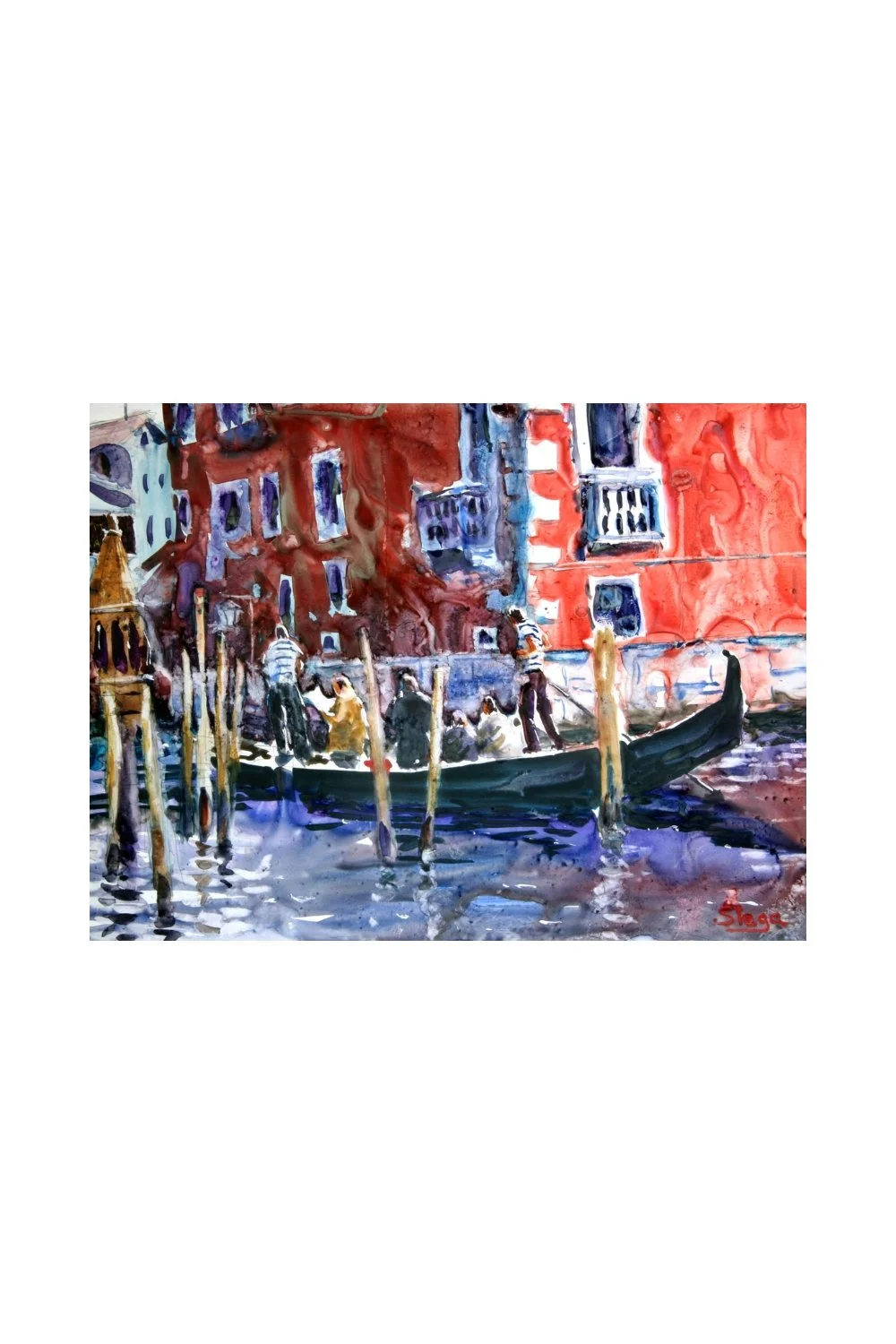 Traghetto - giclee print