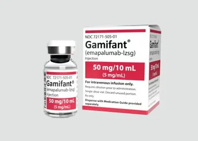 Gamifant (emapalumab-lzsg) 50 mg / 10 mL