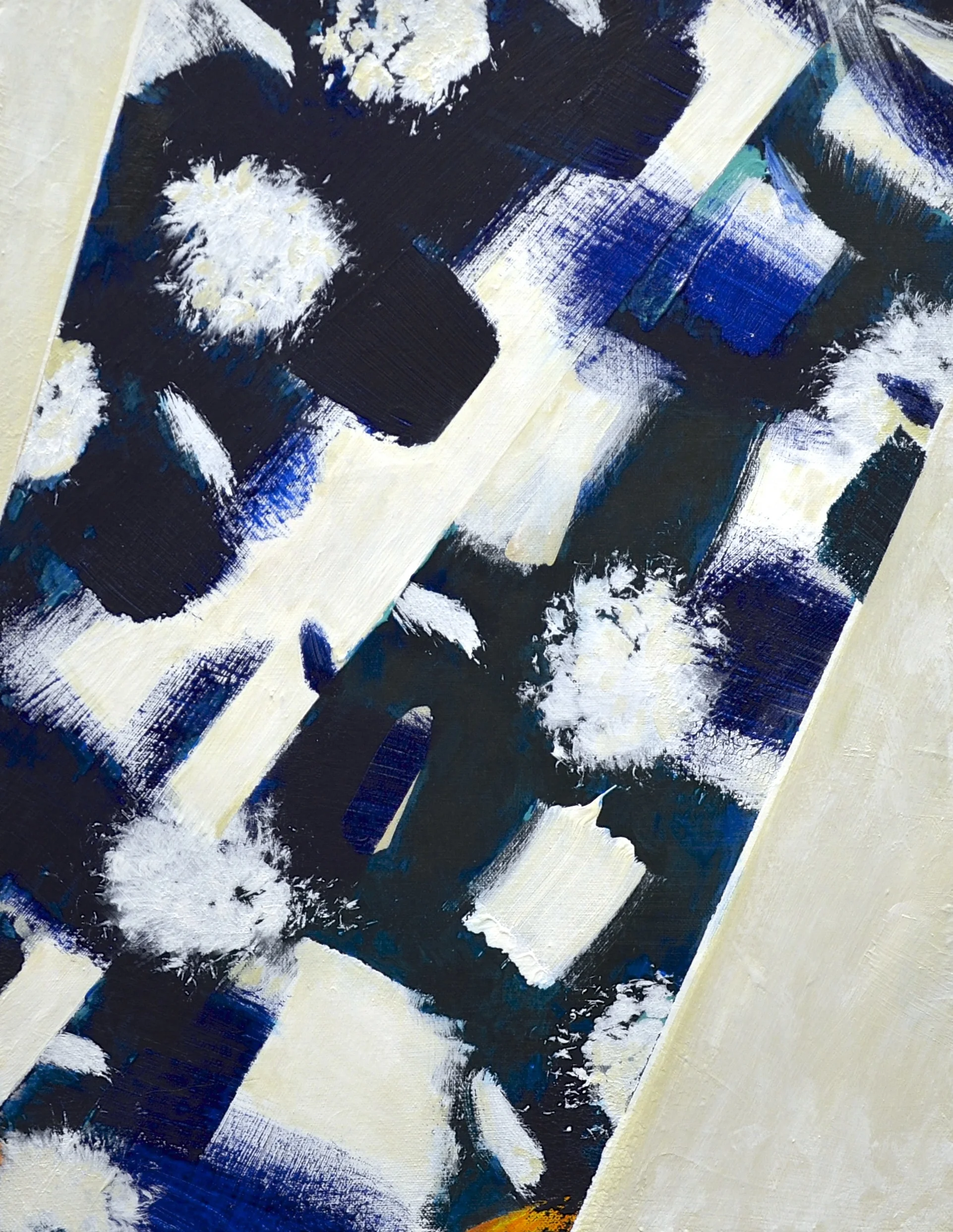  Crystal, acrylic on canvas, 45 x 35cm, 2014 