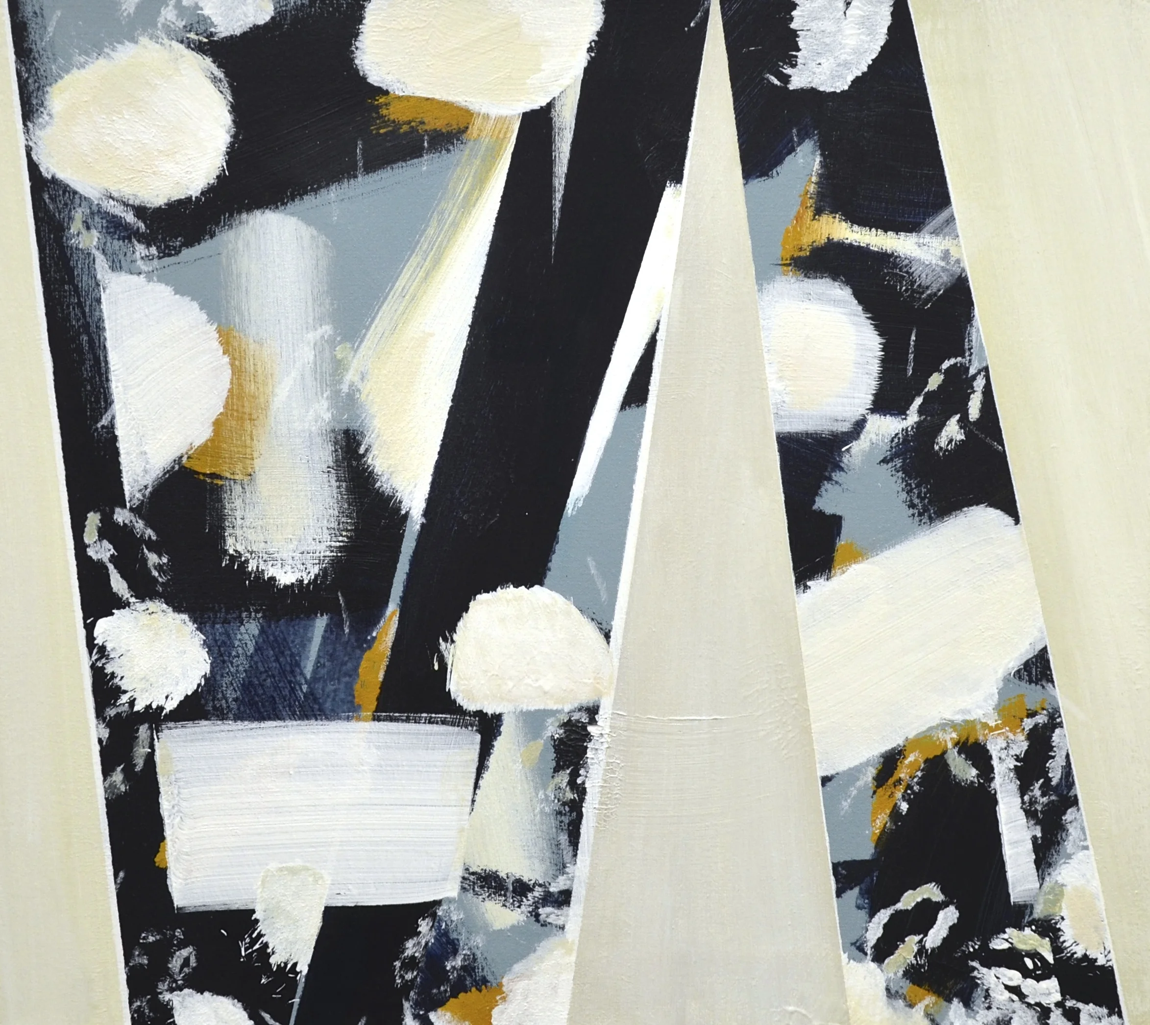  Kakumyo, acrylic on canvas, 45x 50cm, 2014 