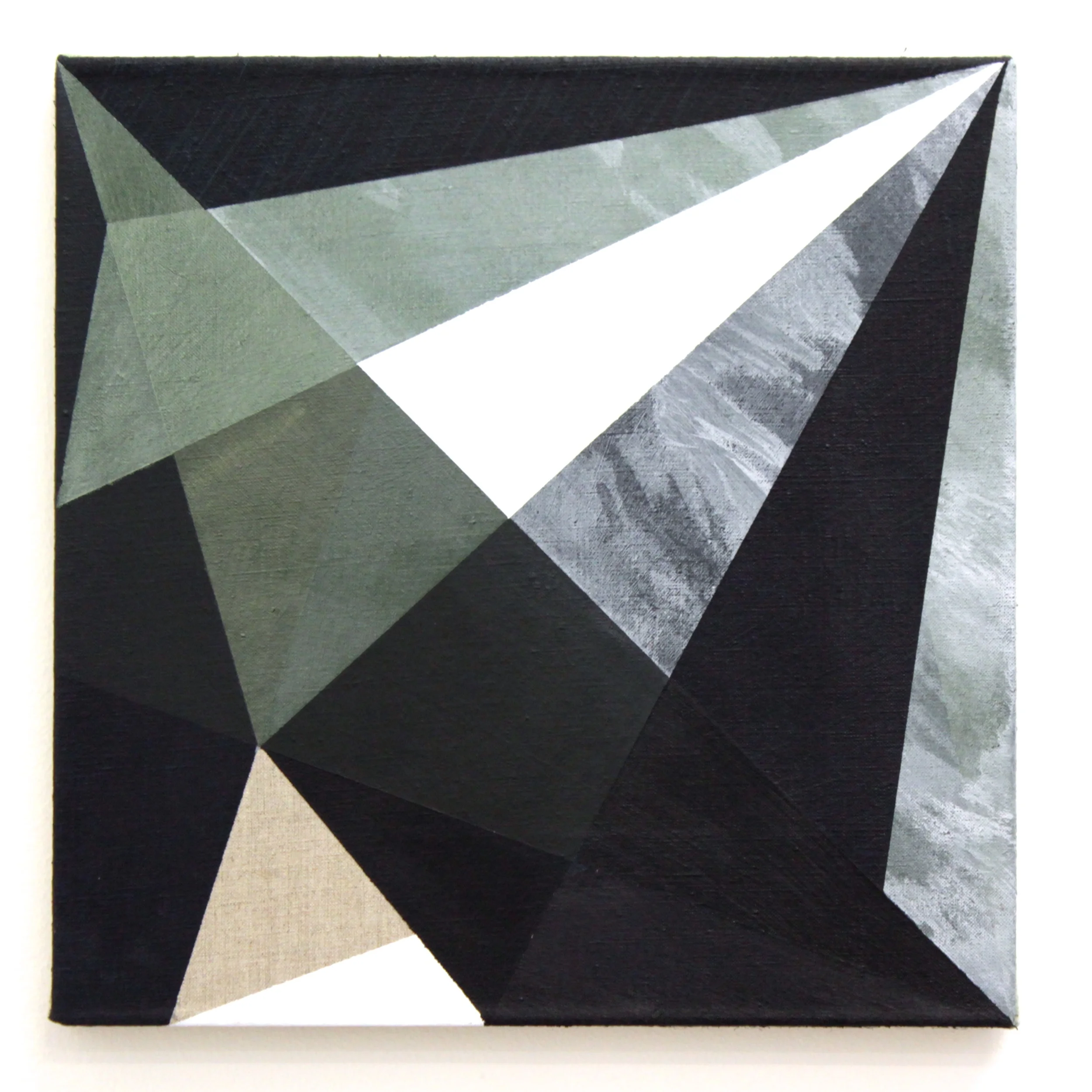  Fish Tail, 25x 25cm, acrylic on linen, 2015 