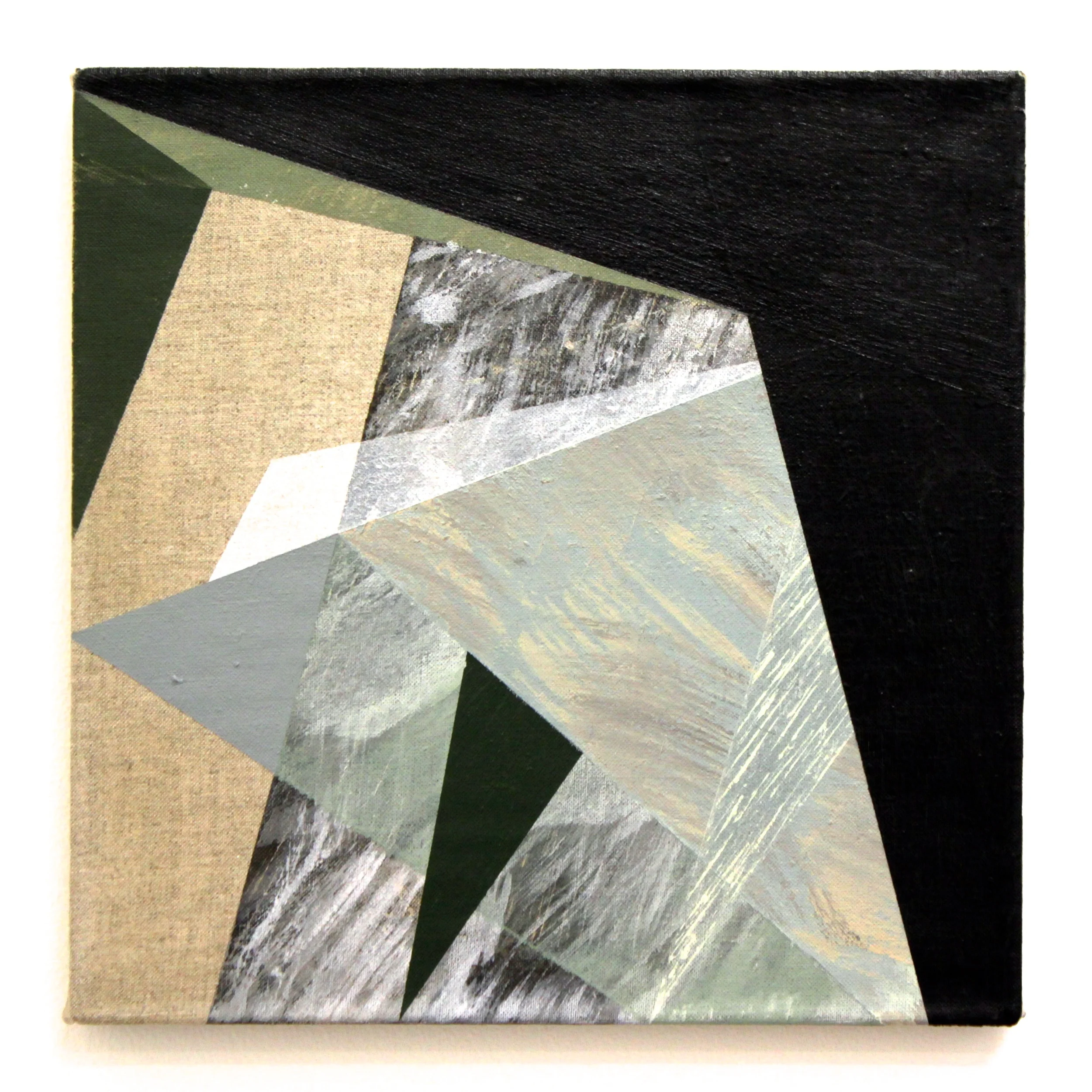  Untitled, acrylic on linen, 25x 25cm, 2015 