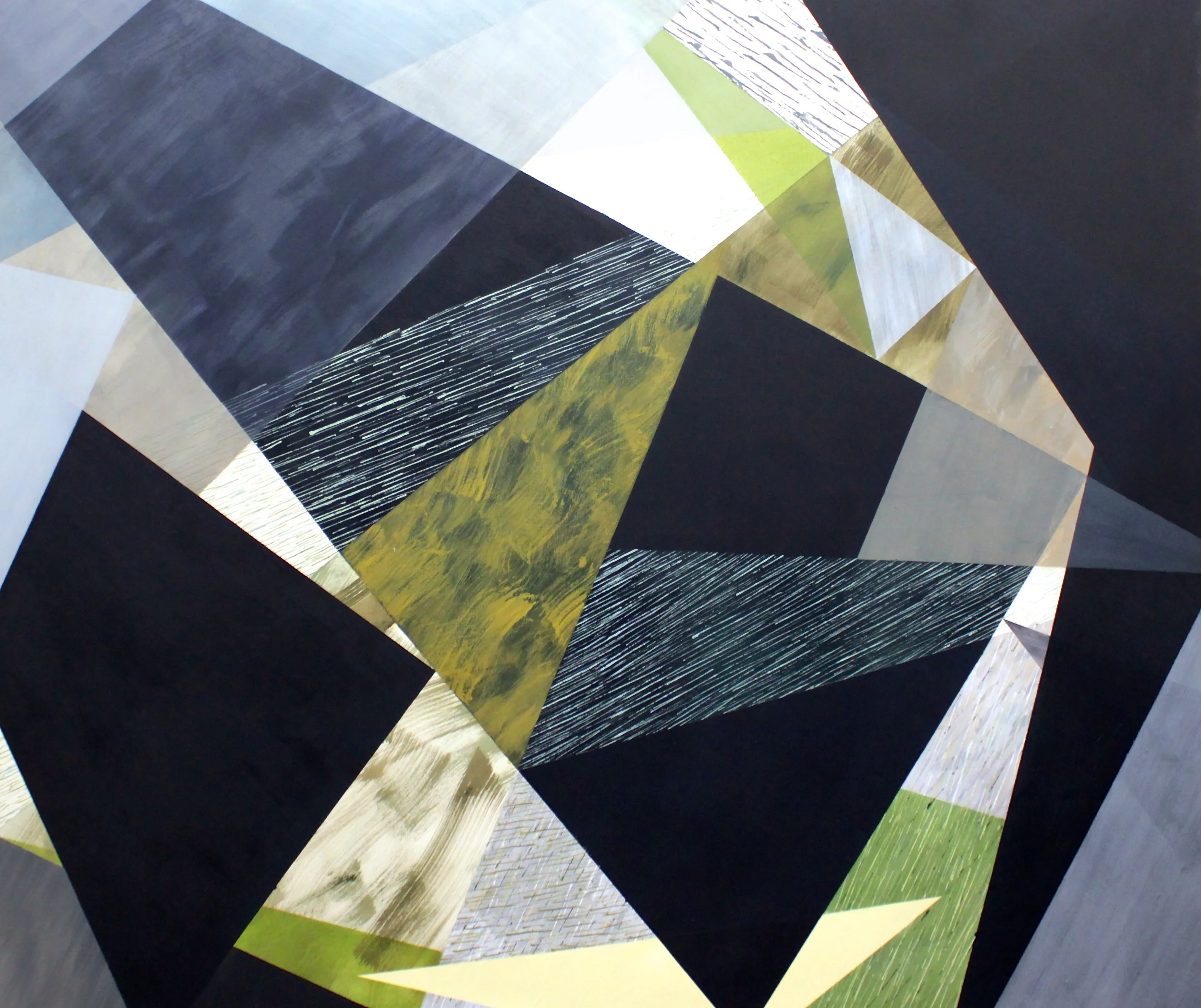  Spiegel im Spiegel, 200x 170cm, acrylic on canvas, 2015 