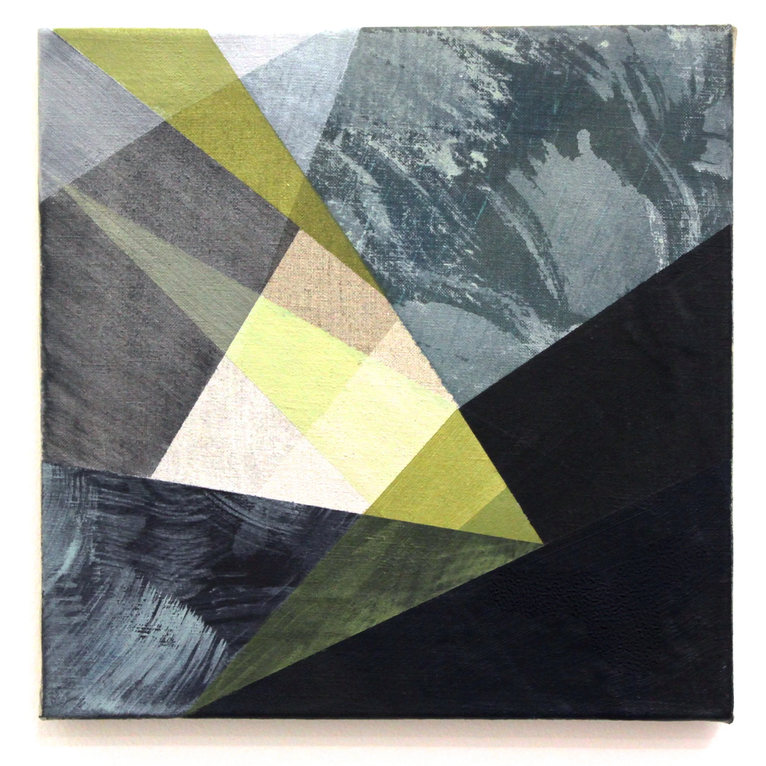  Mira (Mirror), 25x 25cm, acrylic on linen, 2014 