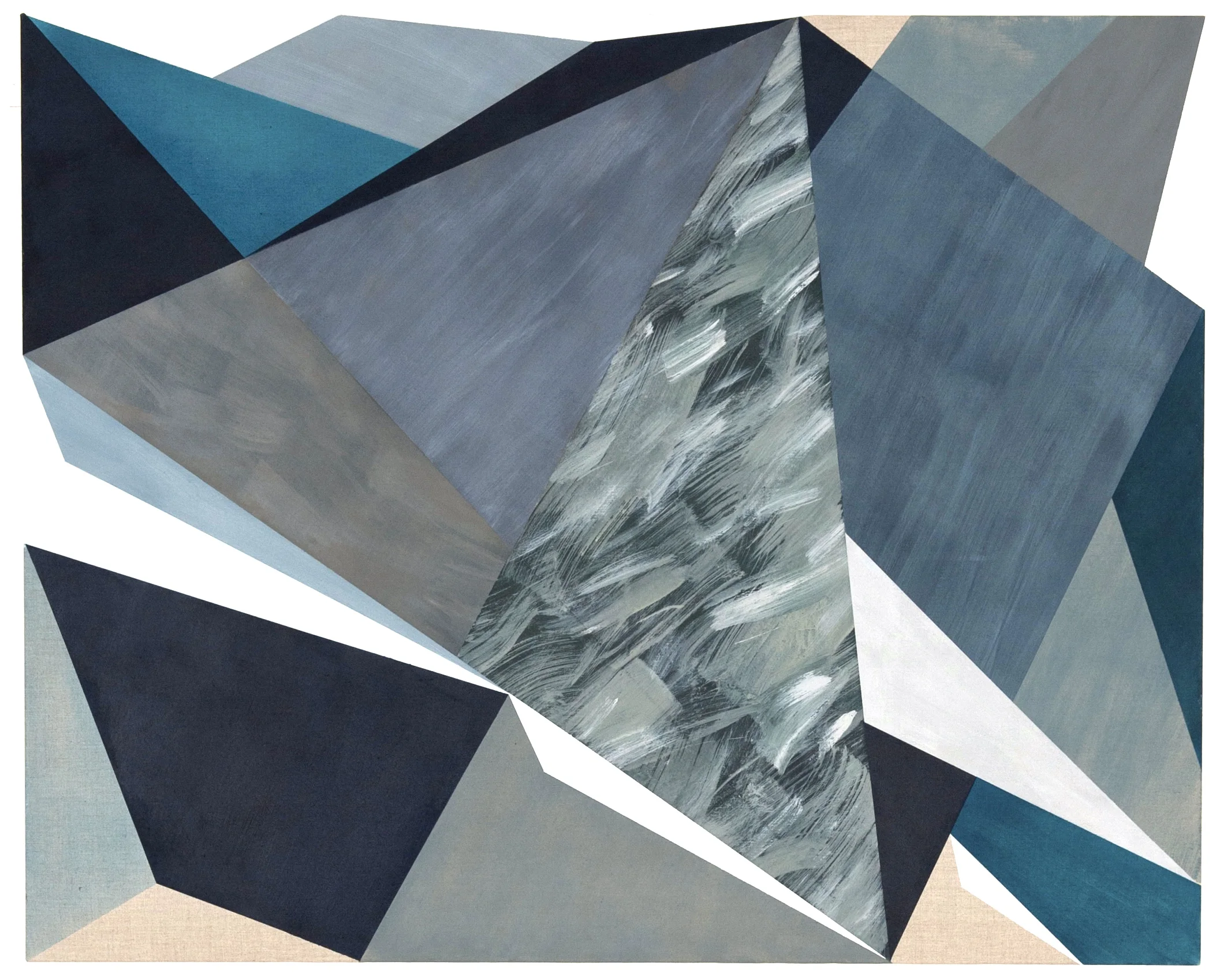  Kisui, Acrylic on linen, 127&nbsp;x 102 cm, 2015 