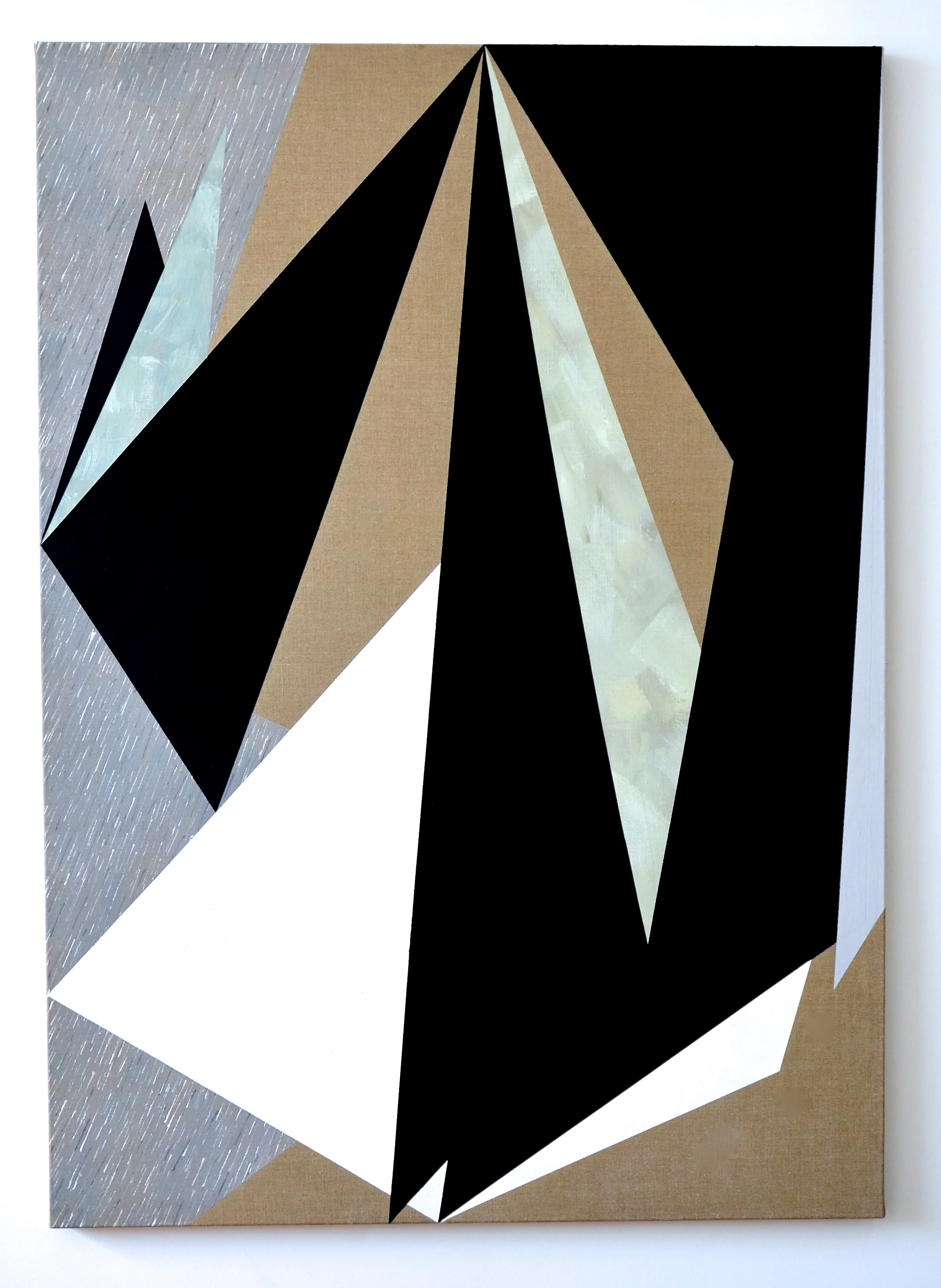  In-between, acrylic on linen, 140x 100cm, 2015 