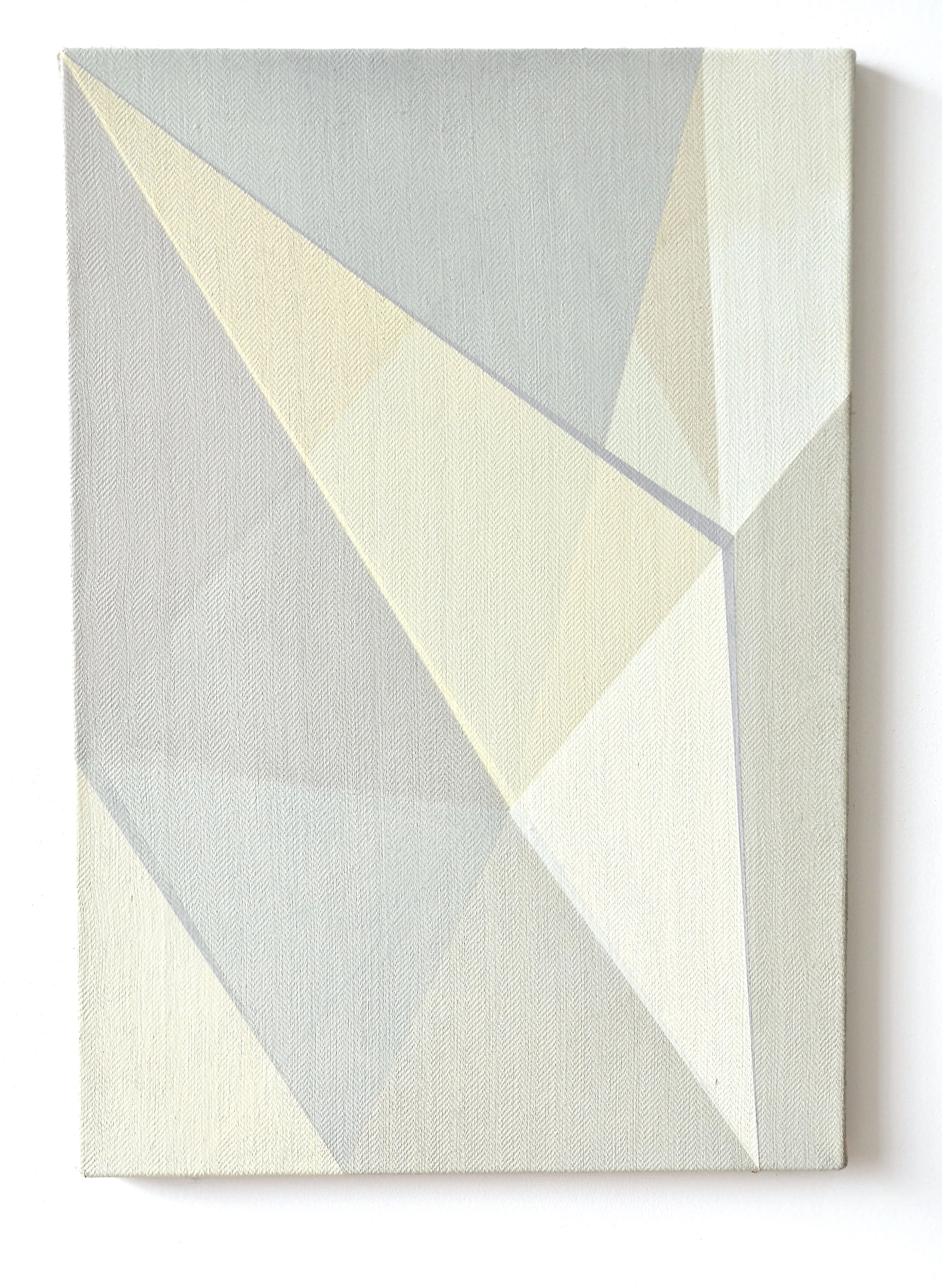  acrylic on herringbone linen, 60.9 x 42.2 cm, 2016 