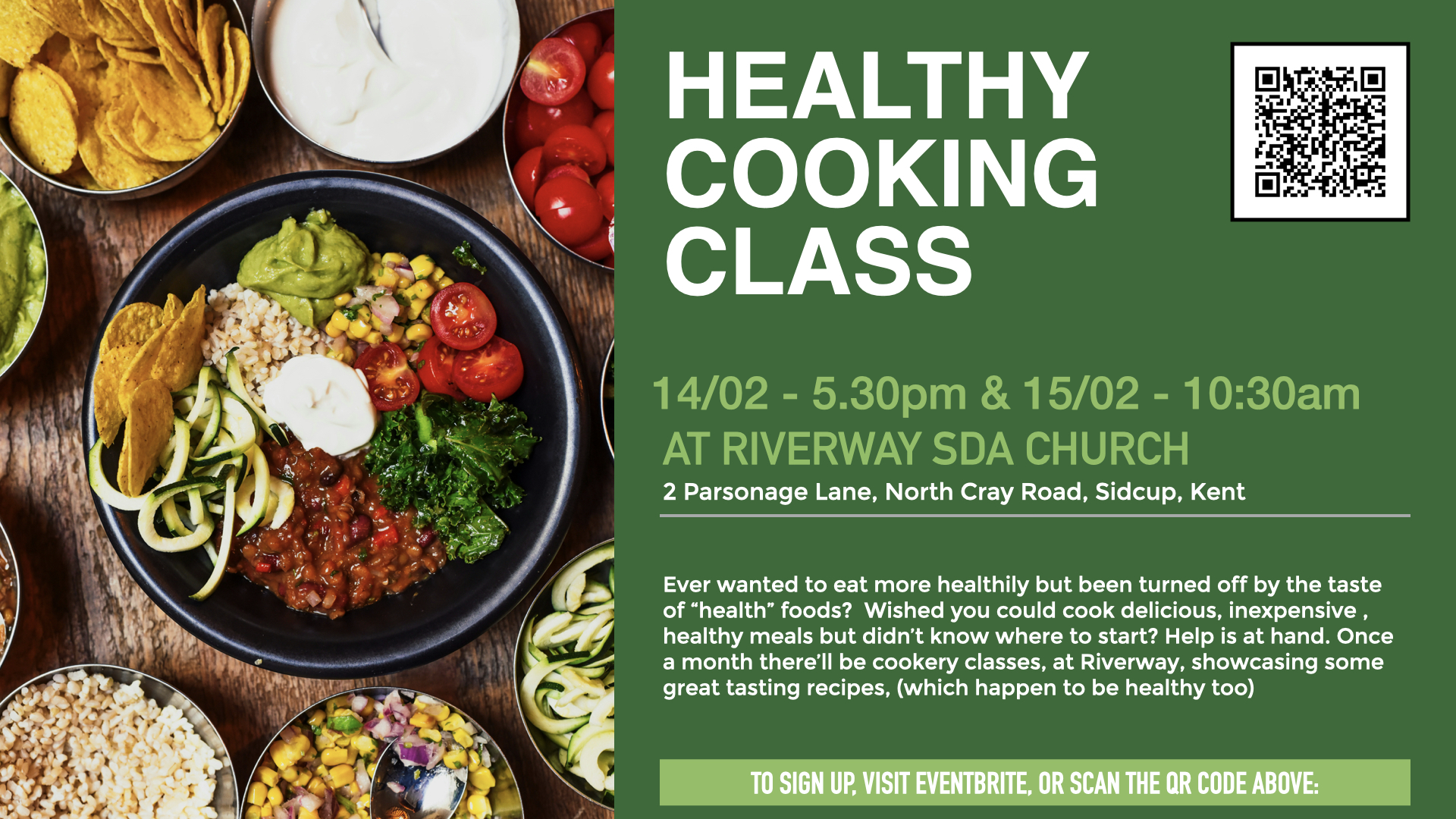 Healthy Cooking Class