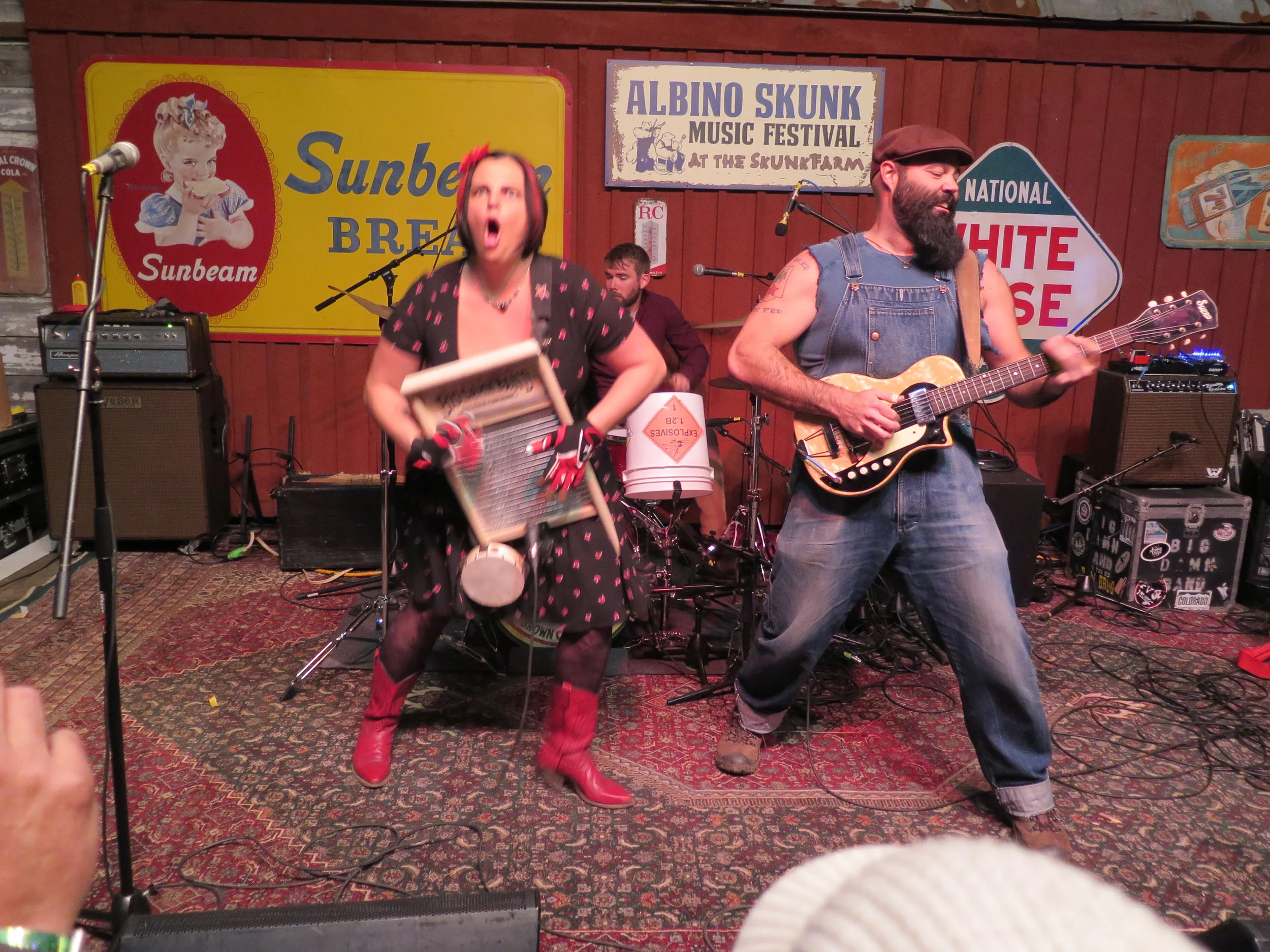 The Reverend Peyton's Big Damn Band closes out Thursday night at SpringSkunk