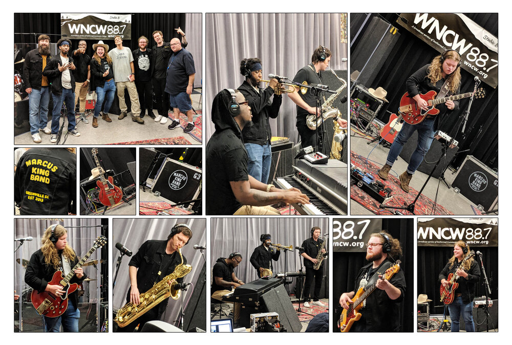 Marcus King Band live at WNCW 7-15-19. Photos: Kim Henson