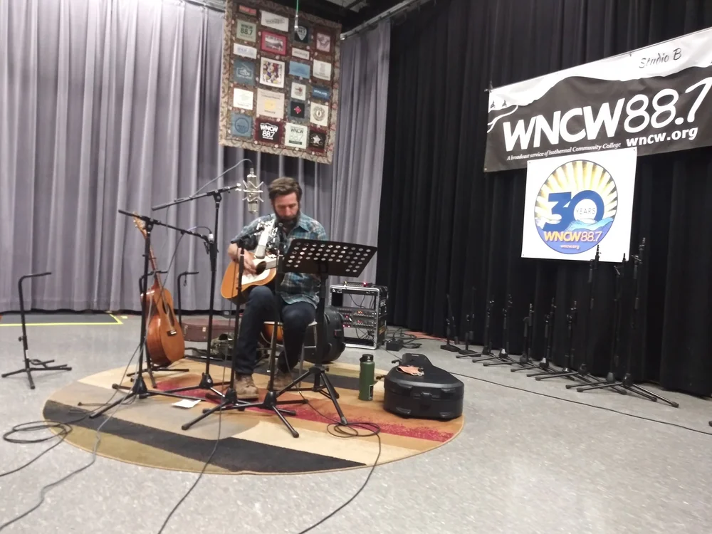 Tyler Ramsey performs in WNCW’s Studio B 11-23-20