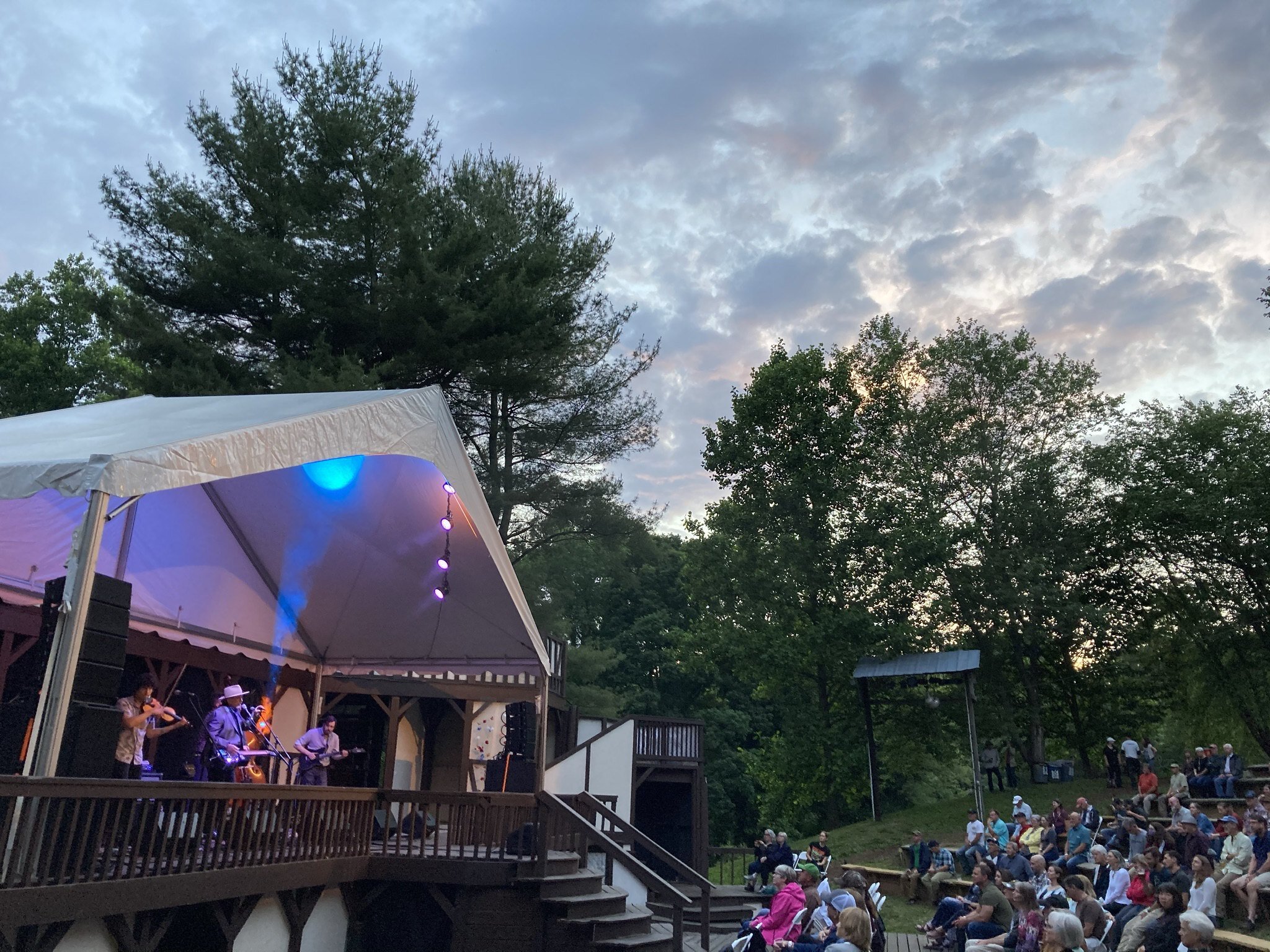 Jerry Douglas Band at dusk 06-03-21