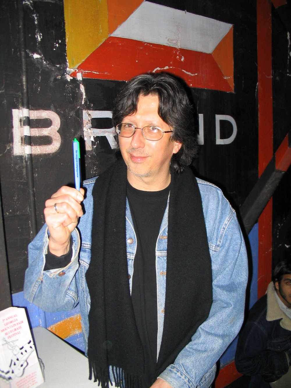 Fred Mills at Arcade Fire 2005.JPG
