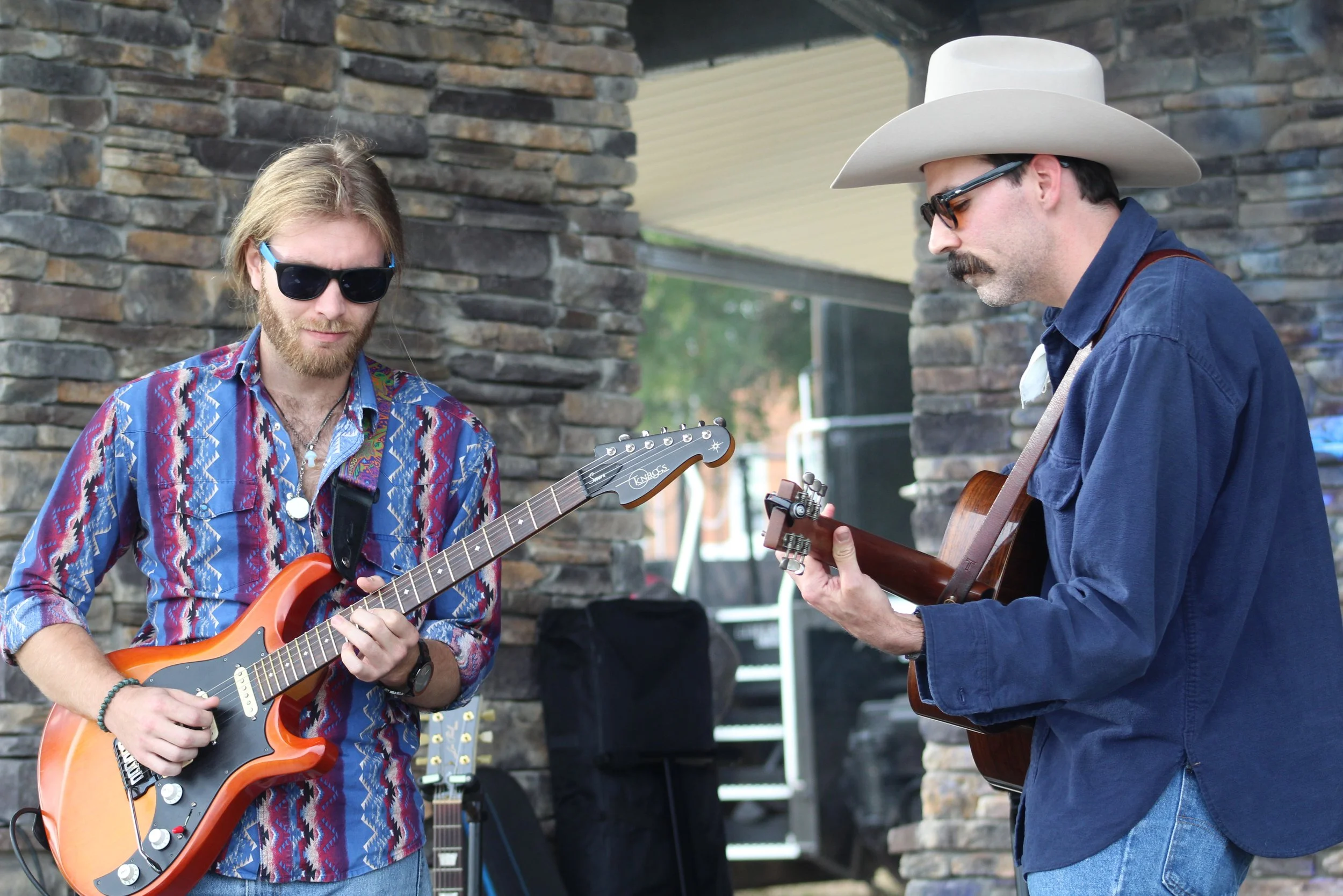 Nathan Harris and Sam Tayloe of Time Sawyer at Milltown Get Down 2025.JPG