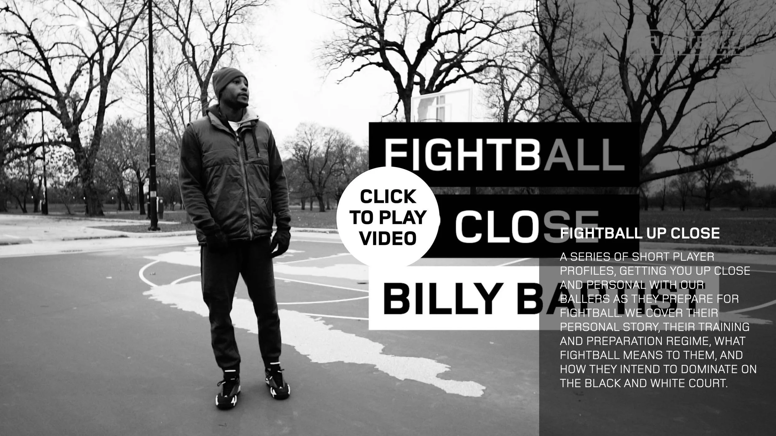 FIGHTBALL UP CLOSE: BILLY BAPTIST