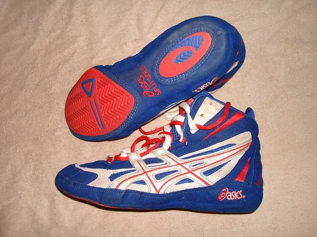 Wrestling shoes... Important stuff.