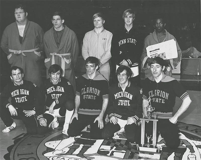 1972 NCAA Champions, Greg Johnson is bottom left. 