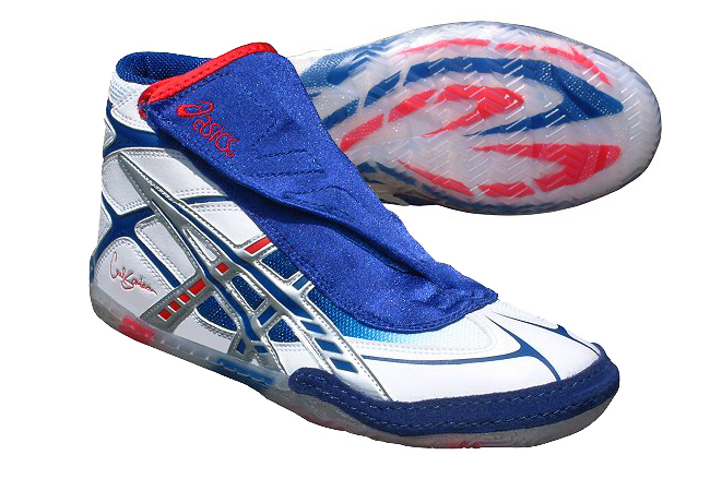 asics cael sanderson wrestling shoes