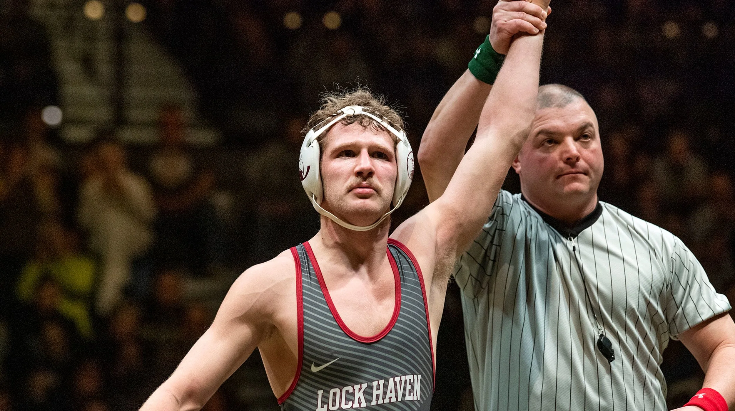 Lock Haven’s Kyle Shoop looks to bust the bracket in Pittsburgh.