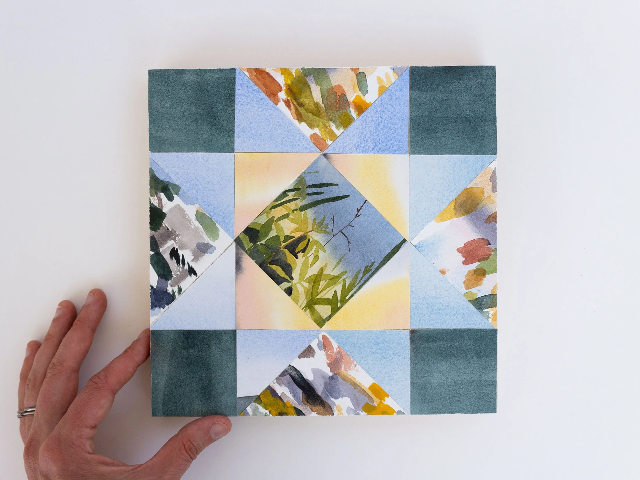 Day Star Scrap Quilt | 8x8 Original