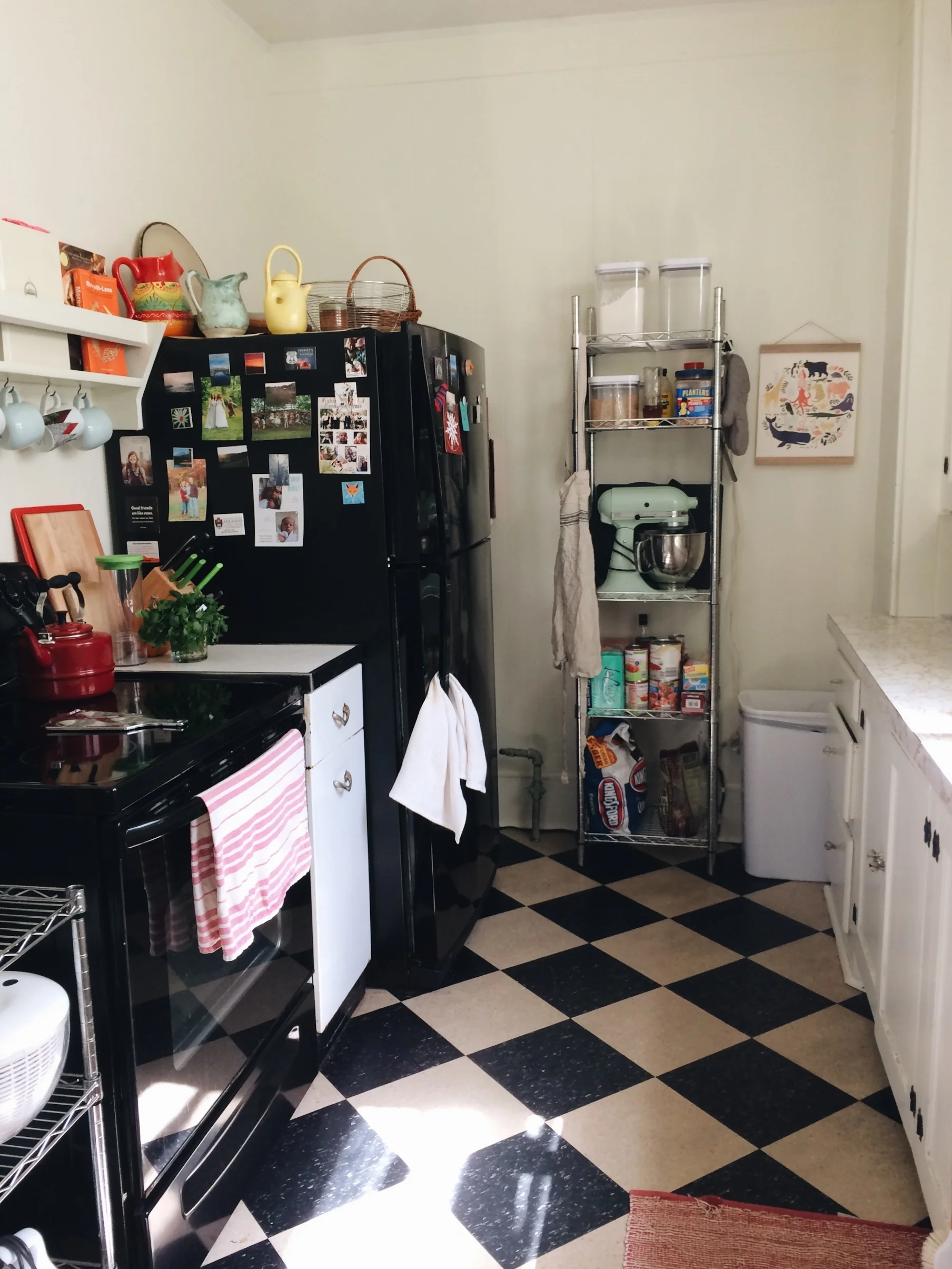 My kitchen gets really clean when I'm procrastinating. 