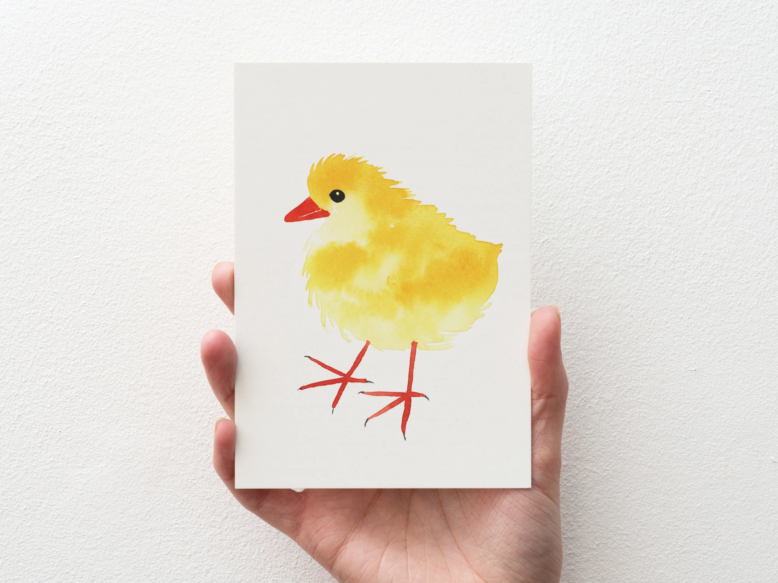 Watercolor Spring Chick Tutorial