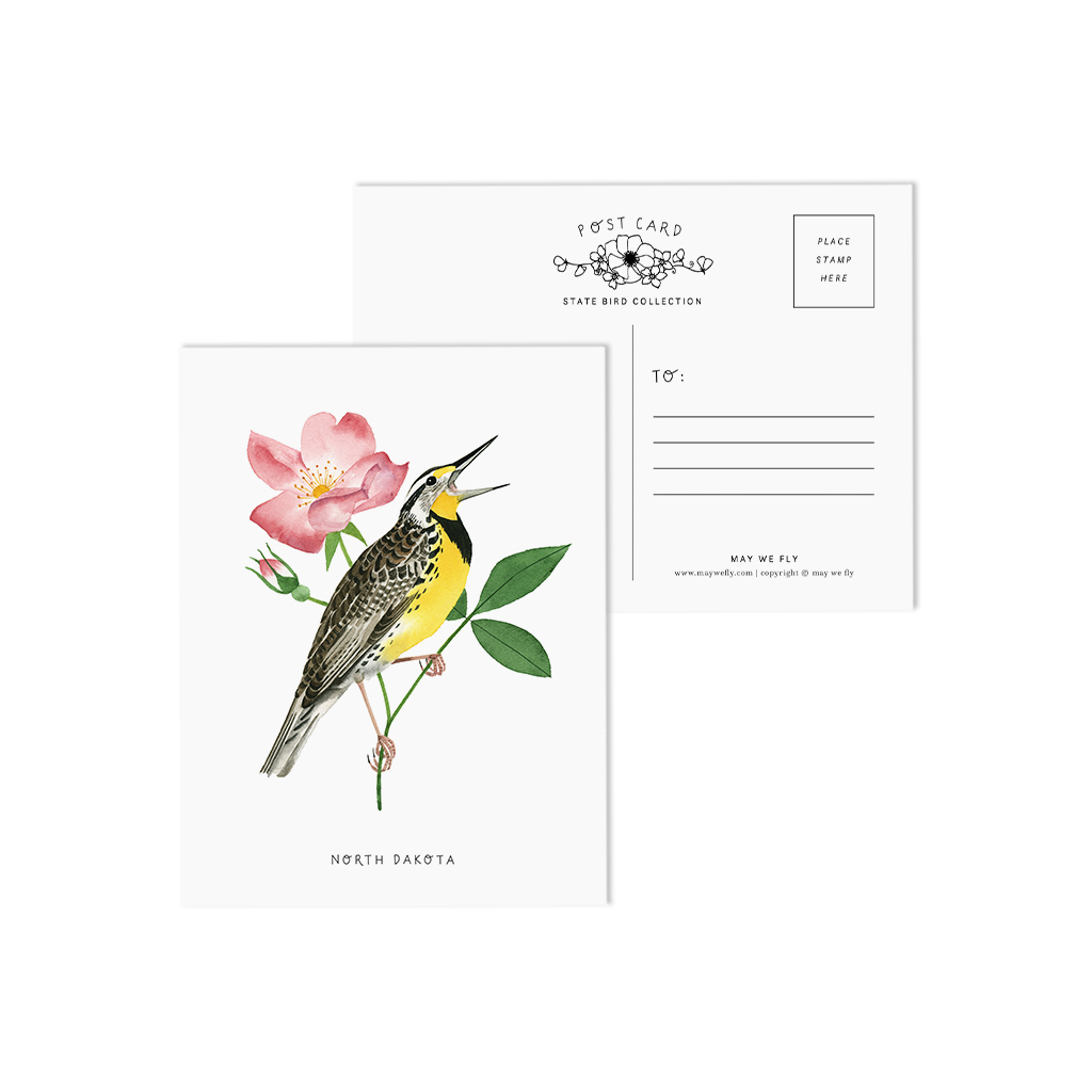 May We Fly — North Dakota Postcard