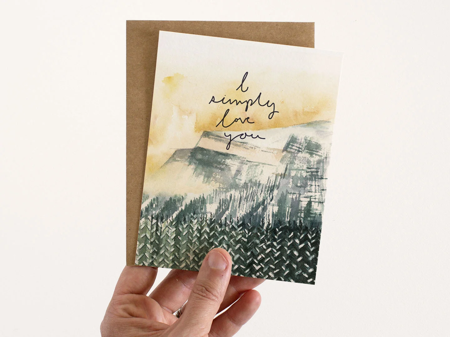 I Simply Love You Greeting Card