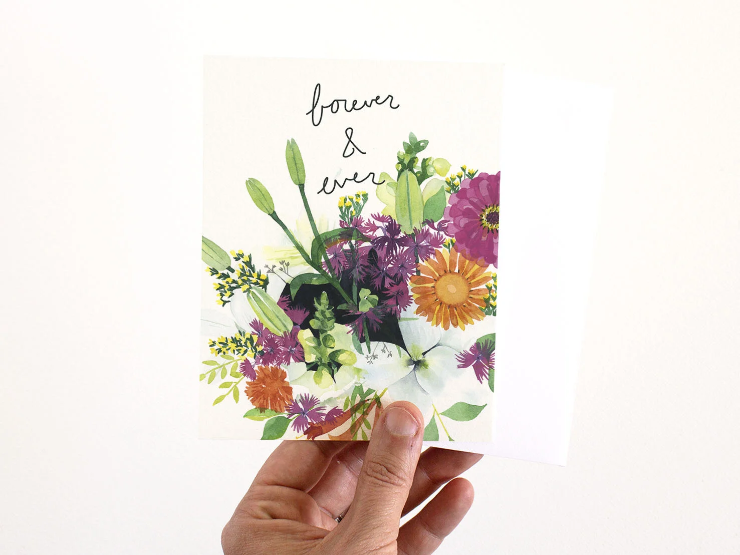 Forever and Ever Greeting Card