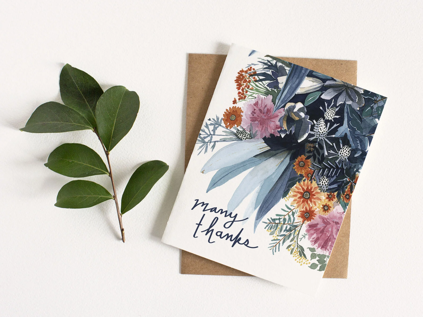 Many Thanks Greeting Card