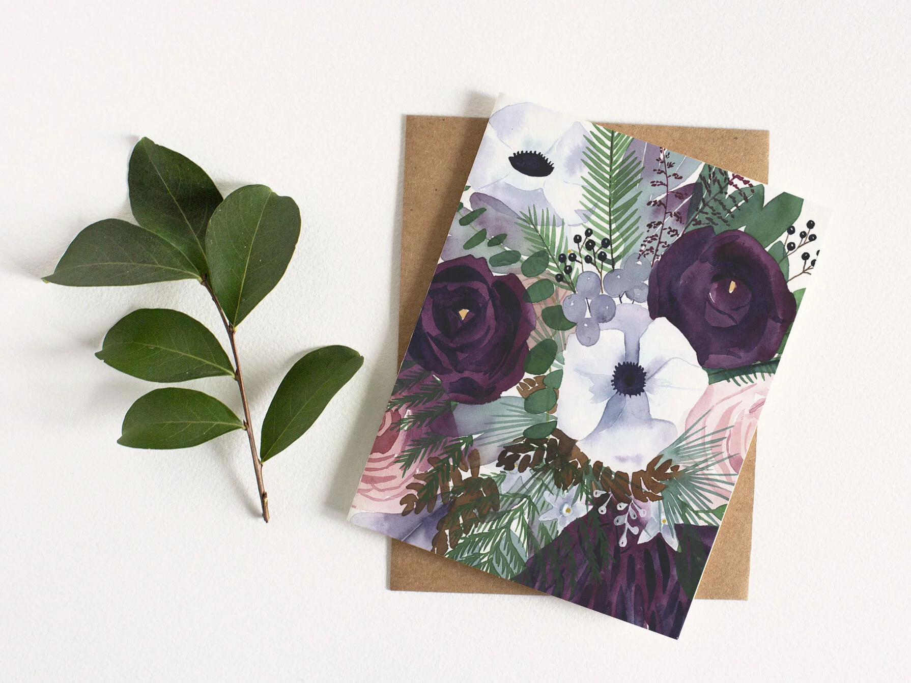 Festive Gathering Greeting Card