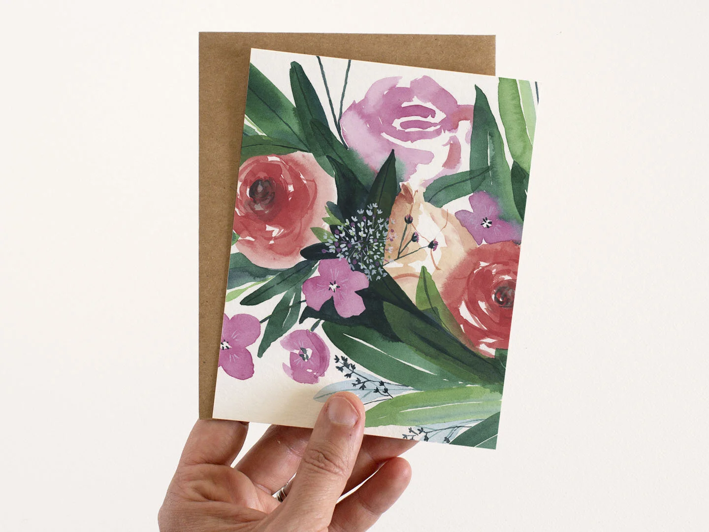 Spring Gathering Greeting Card