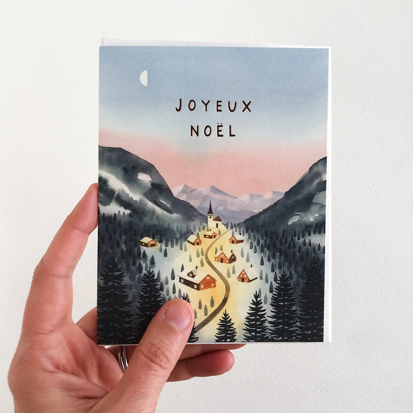 Joyeux Noel Holiday Card