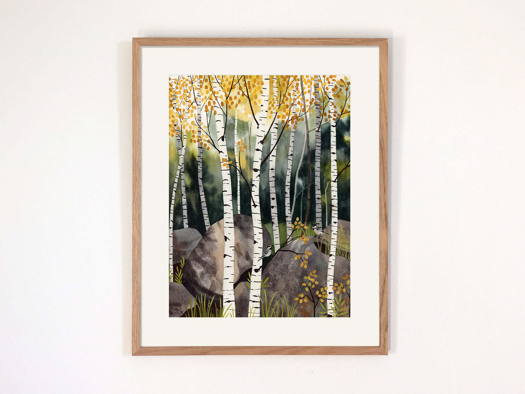 OJ09 Golden Forest_Framed.jpg