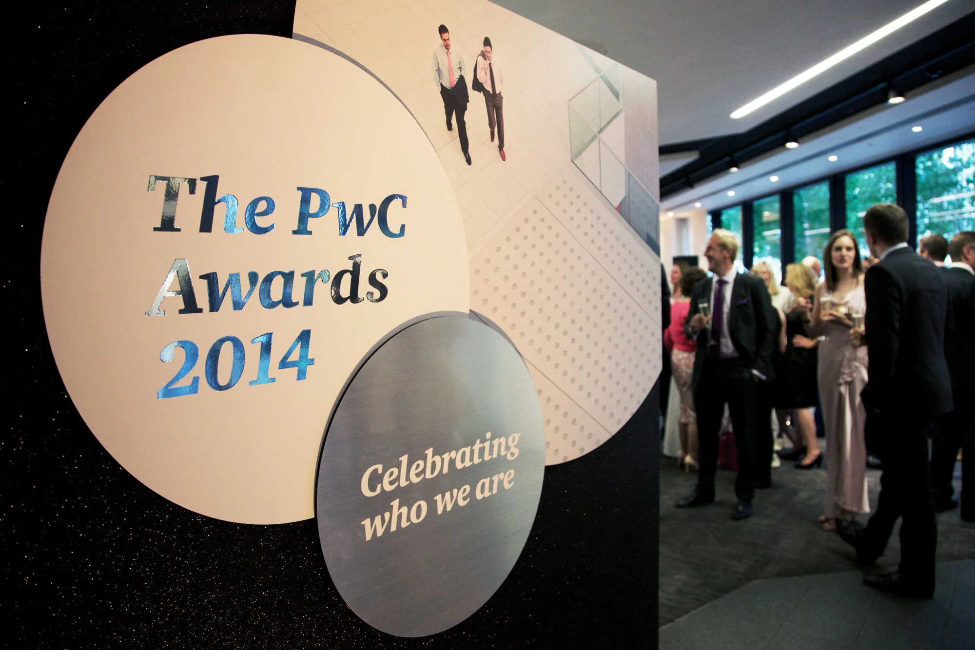 2014 Branded reception drink entrance