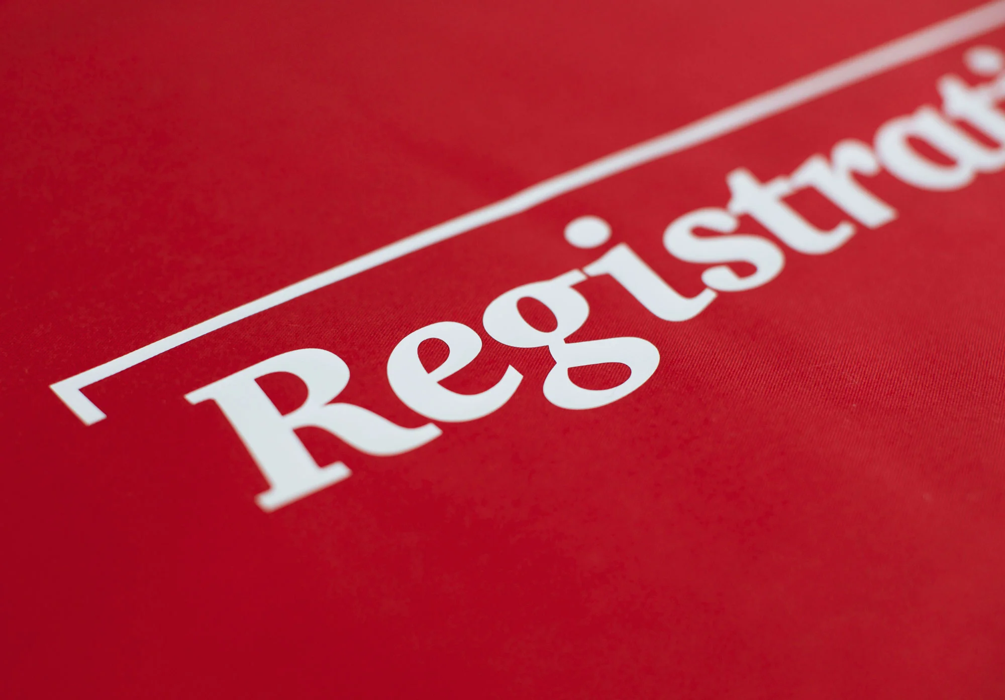 Welcome desk table cloth