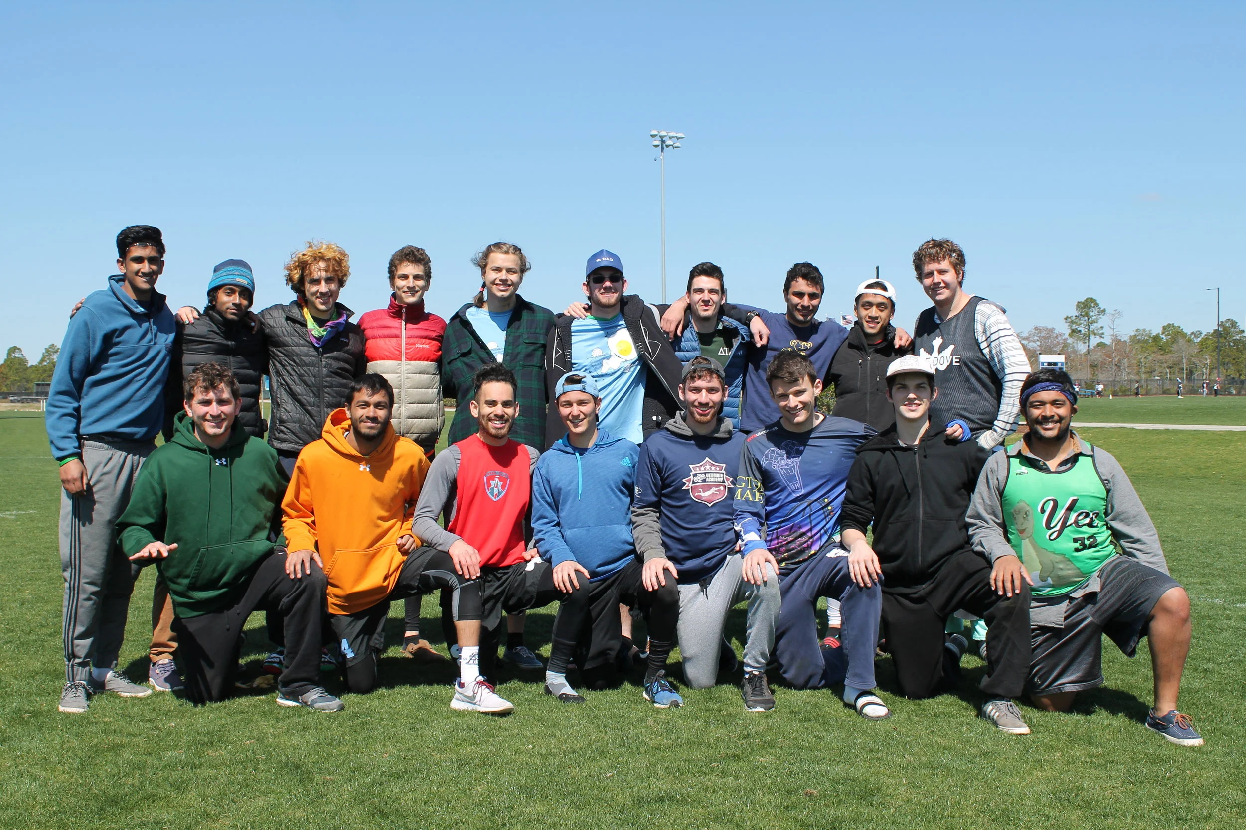 The Bmen went 6 - 0 with a 10 - 7 victory over Northeastern (B) in the final.