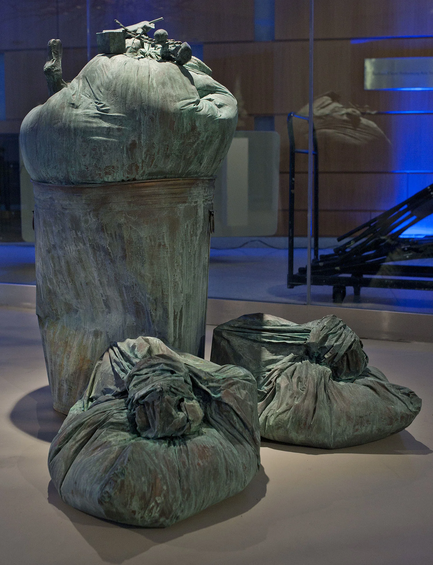 Remnants, solo exhibition at Long Island University, 2011