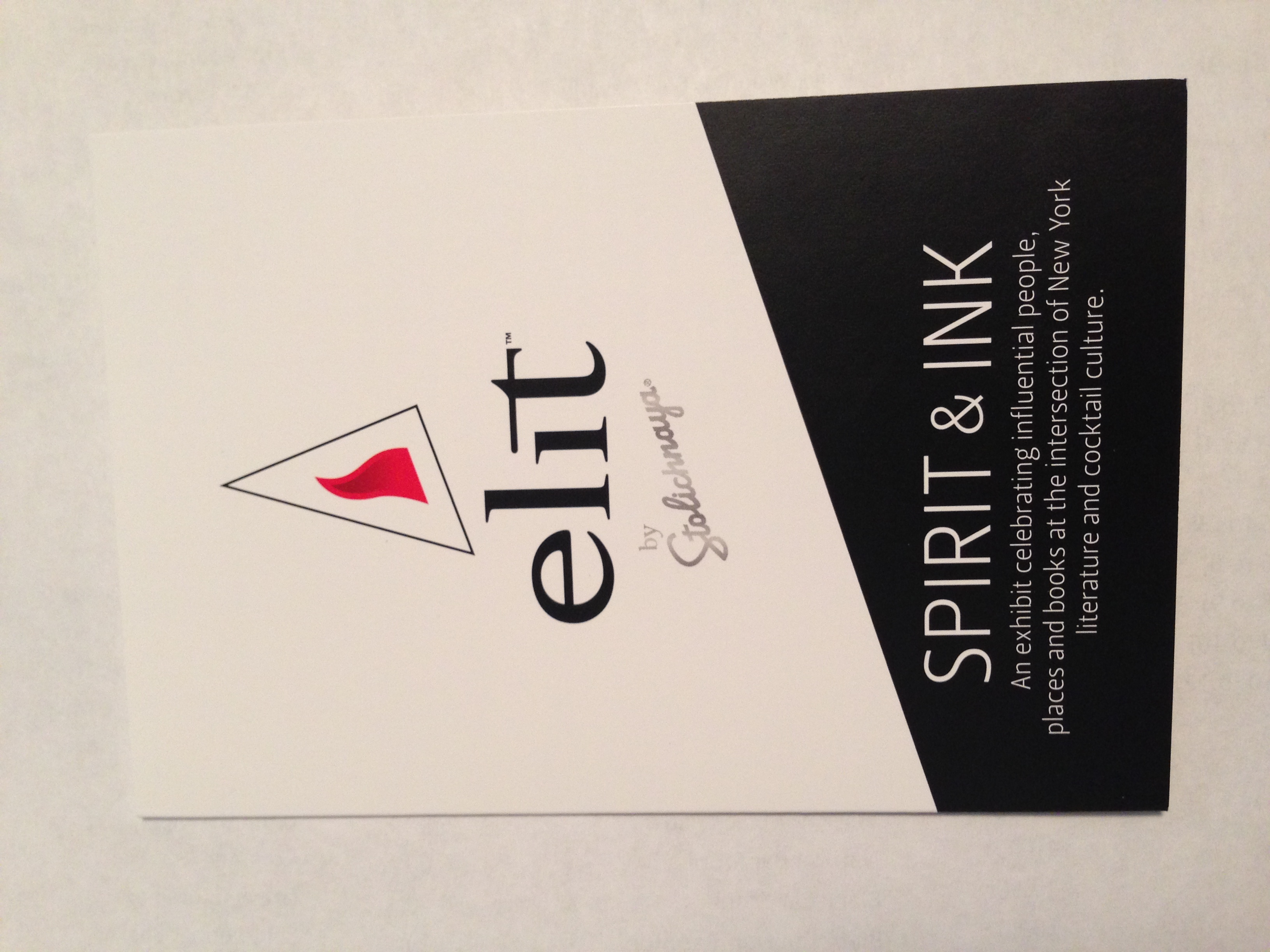 Elit Vodka by Stoli Party program
