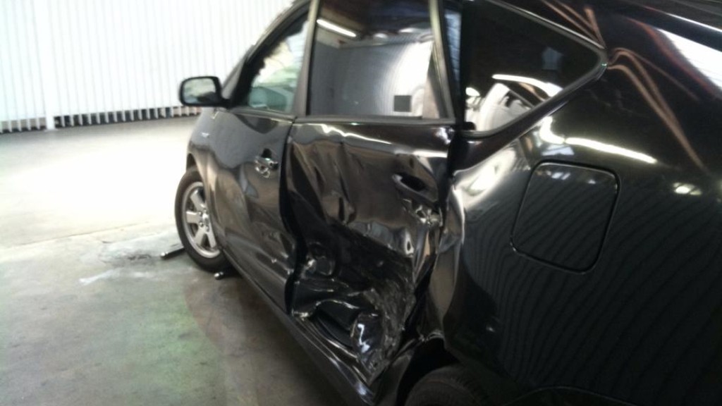 Uber, Lyft and other ride-hailing service drivers are now covered by the company’s liability insurance at all times when they’re on duty — but could still be saddled with costly collision damages. (Courtesy Sarah, a Lyft driver)
