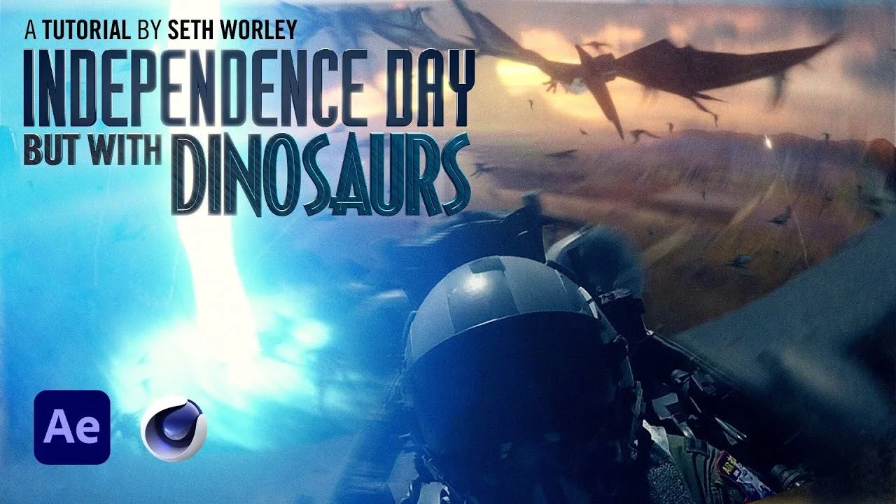 Independence Day VFX, But With Dinosaurs