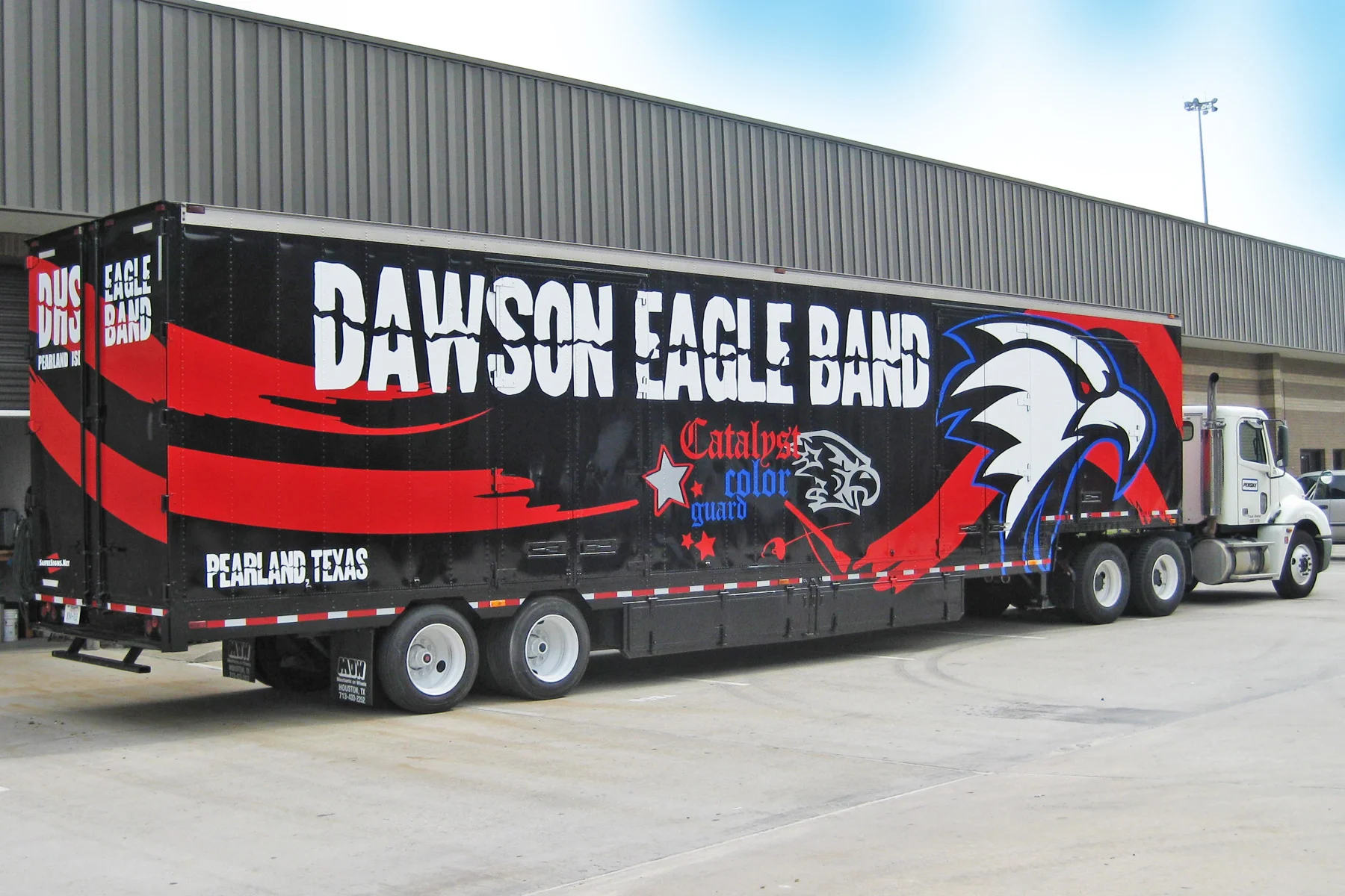 Trailer Wraps / Decals Saifee Signs, Houston TX
