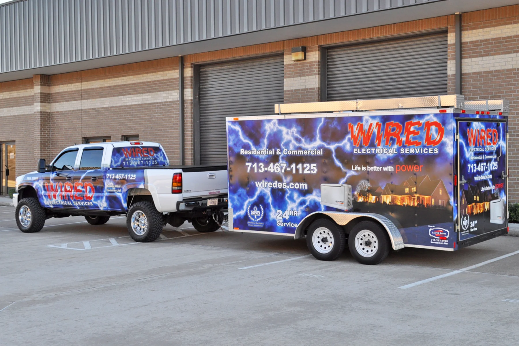 Trailer Wraps / Decals Saifee Signs, Houston TX