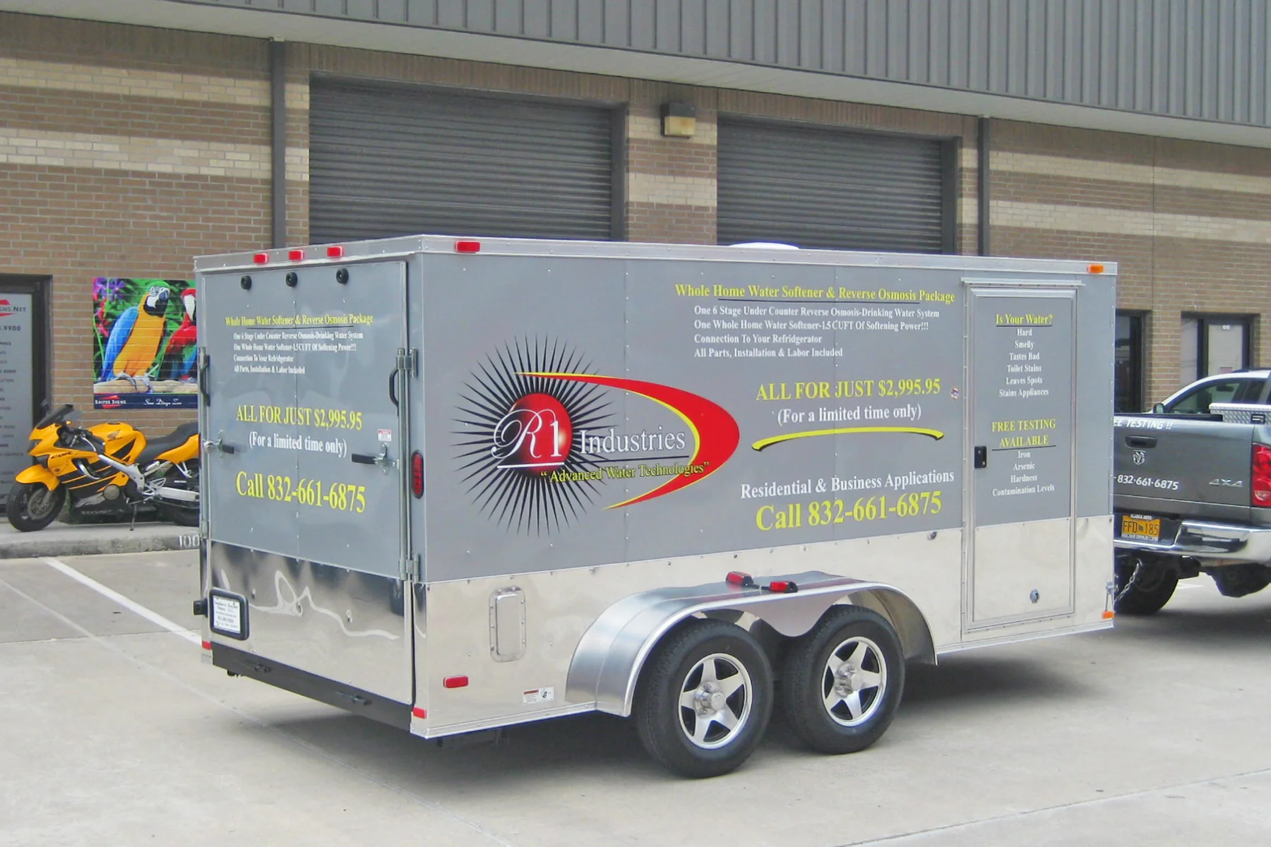 Trailer Wraps / Decals Saifee Signs, Houston TX