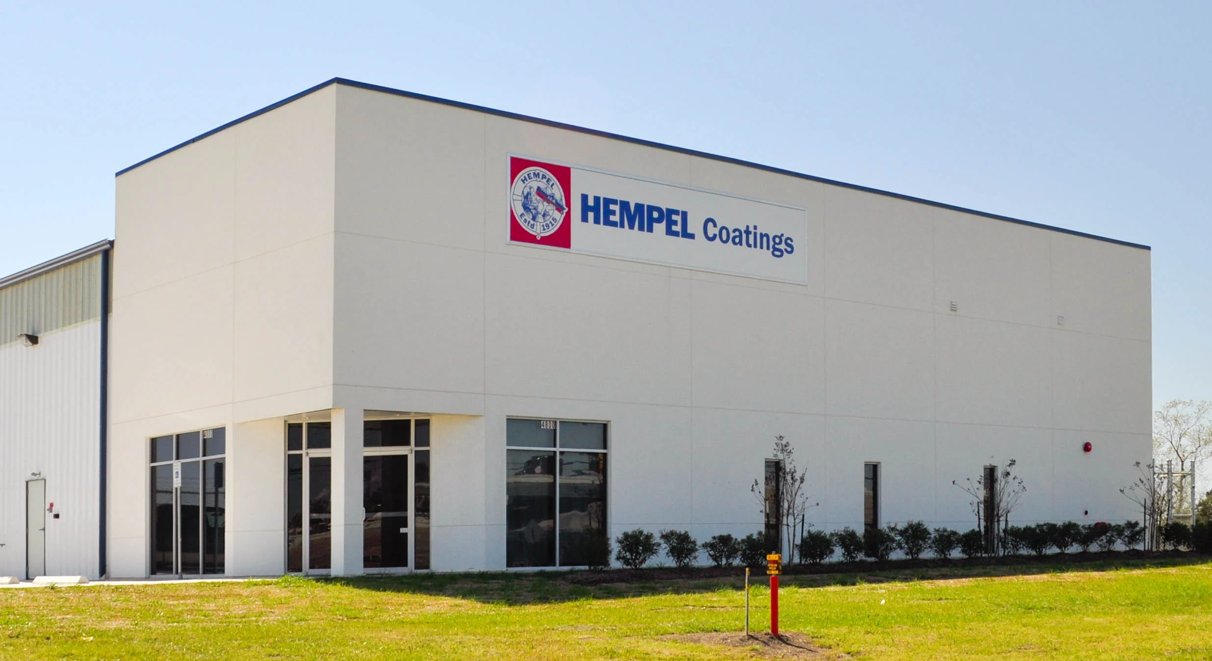 Hempel Exterior Banner for Building Signage