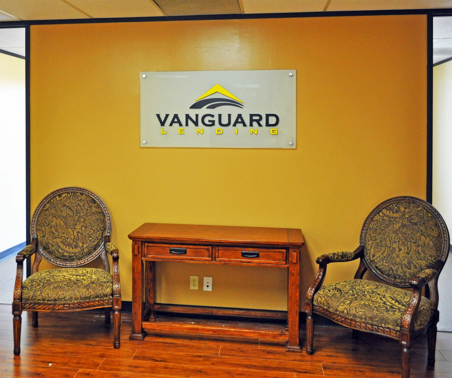 Glass Signs with Painted Logos Saifee Signs