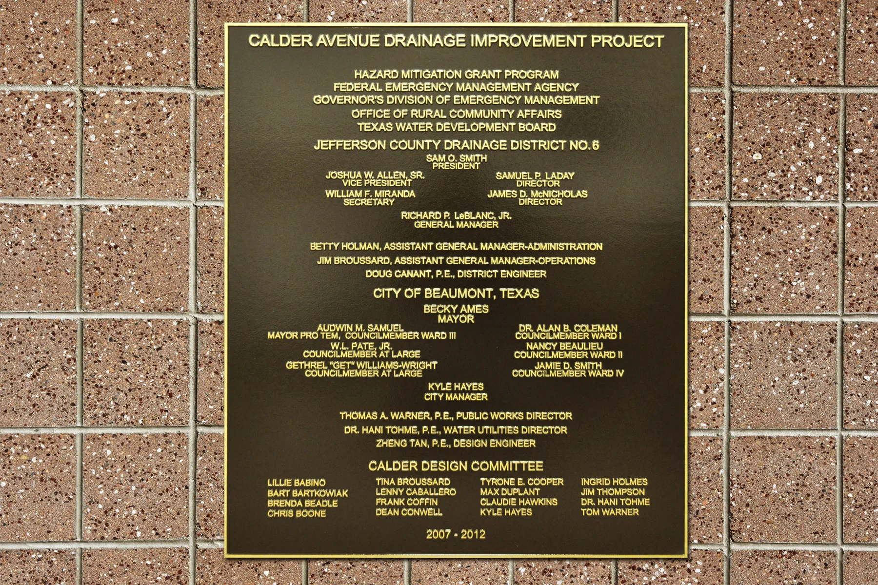 March-24--2012-CityofBeaumont_Calder_Plaque.jpg