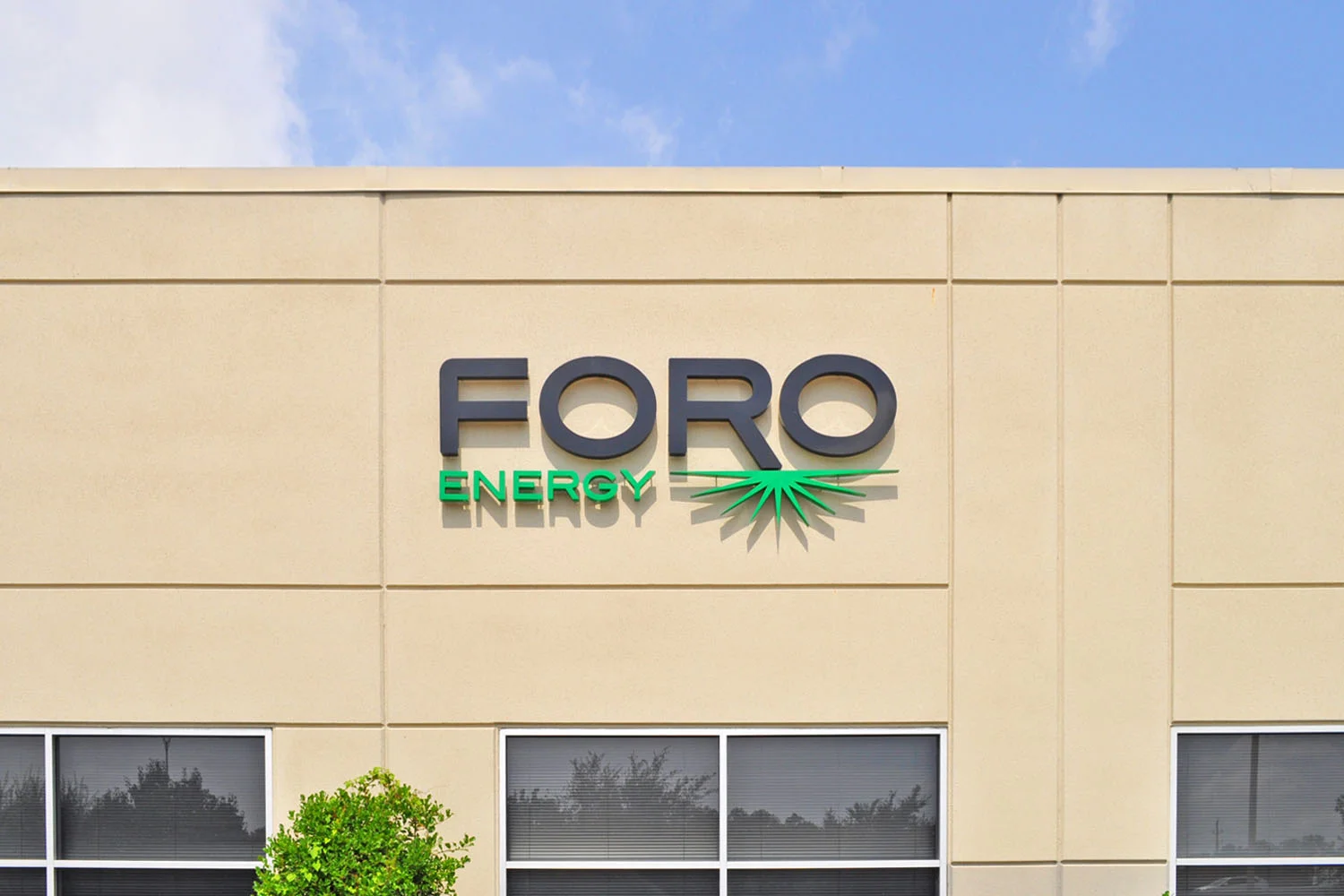 2 Color Painted Acrylic Exterior Letter, Non Lit