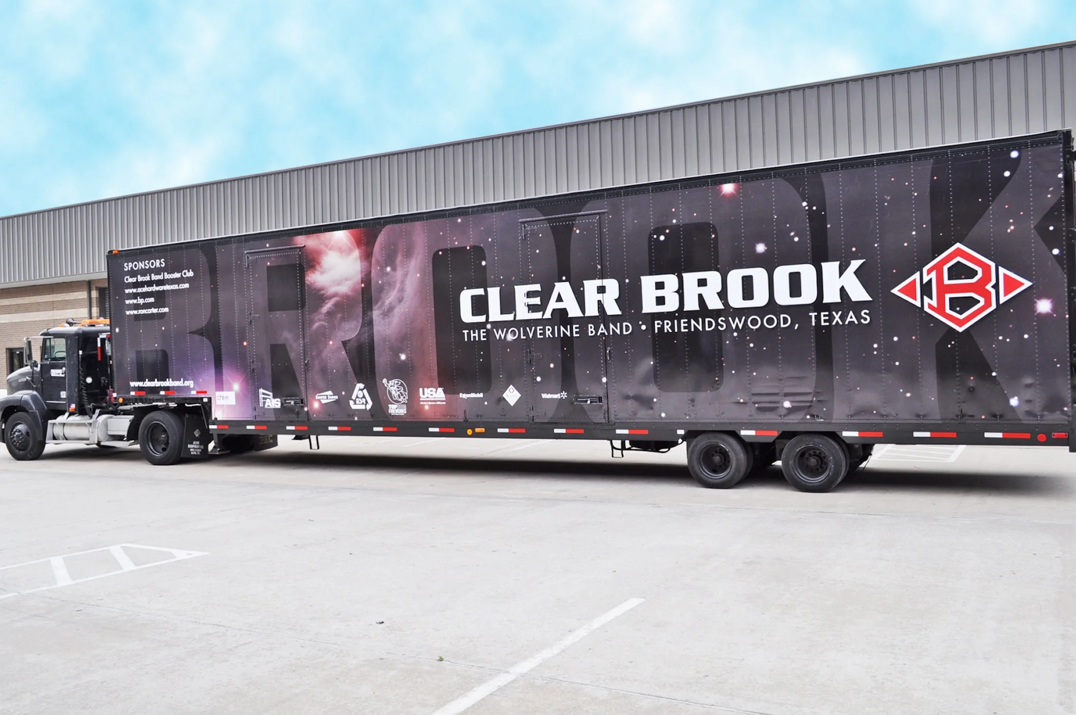 53 Ft Trailer Wrap Full Color Graphics Saifee Signs Houston Tx